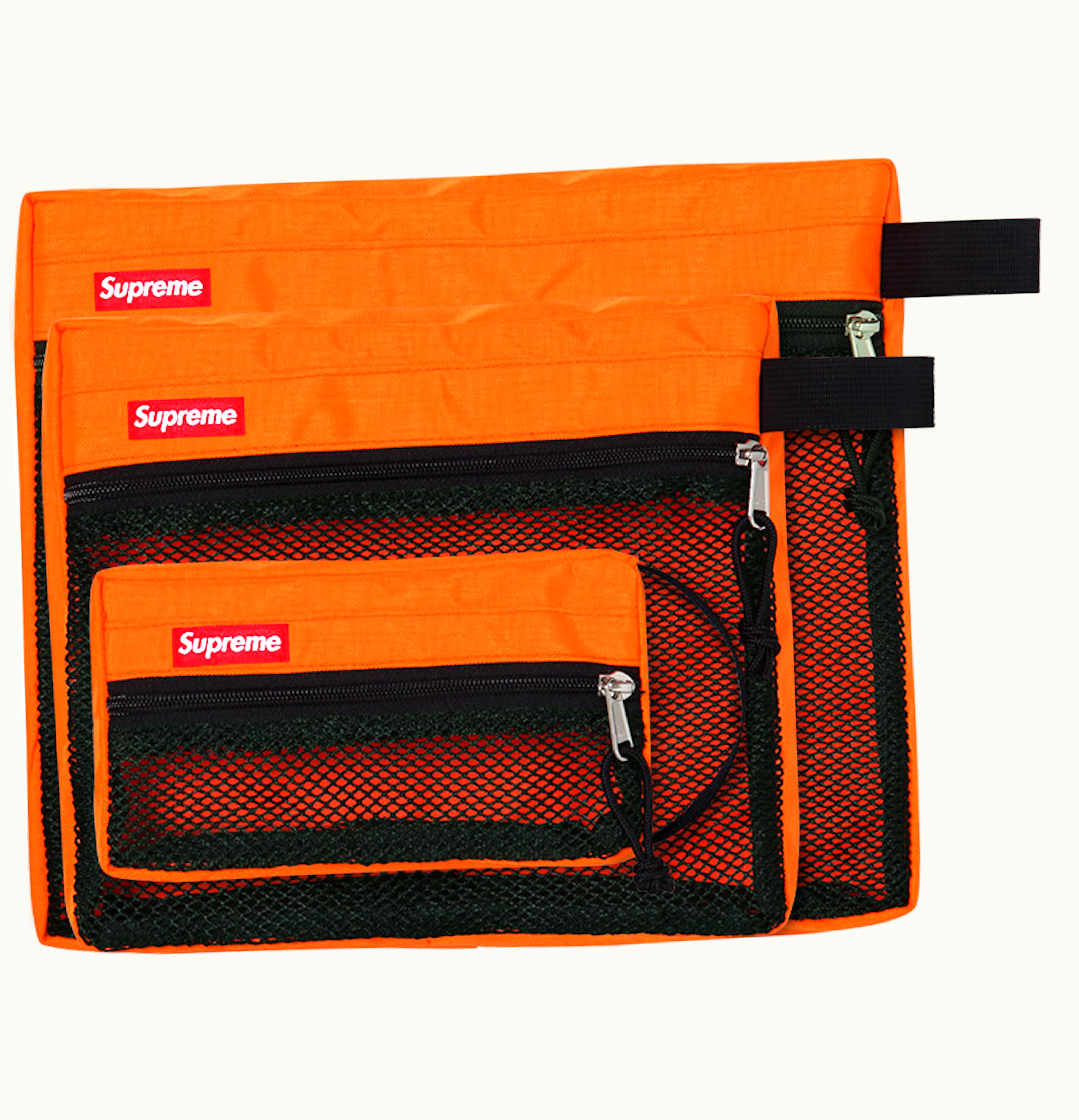 Supreme Supreme Mesh Organizer Bags SS15 Orange