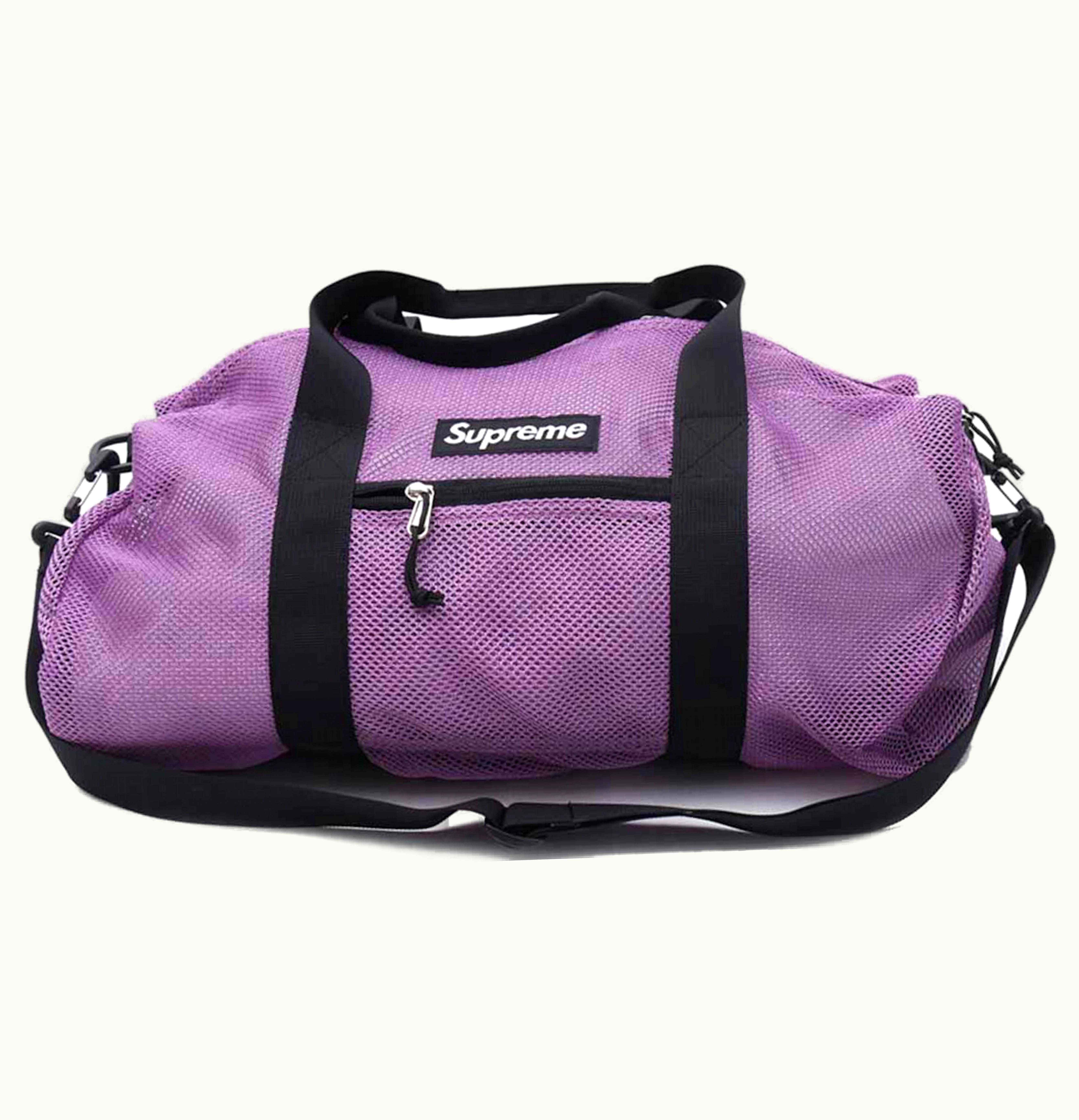 Supreme Supreme Mesh Duffle Bag Purple