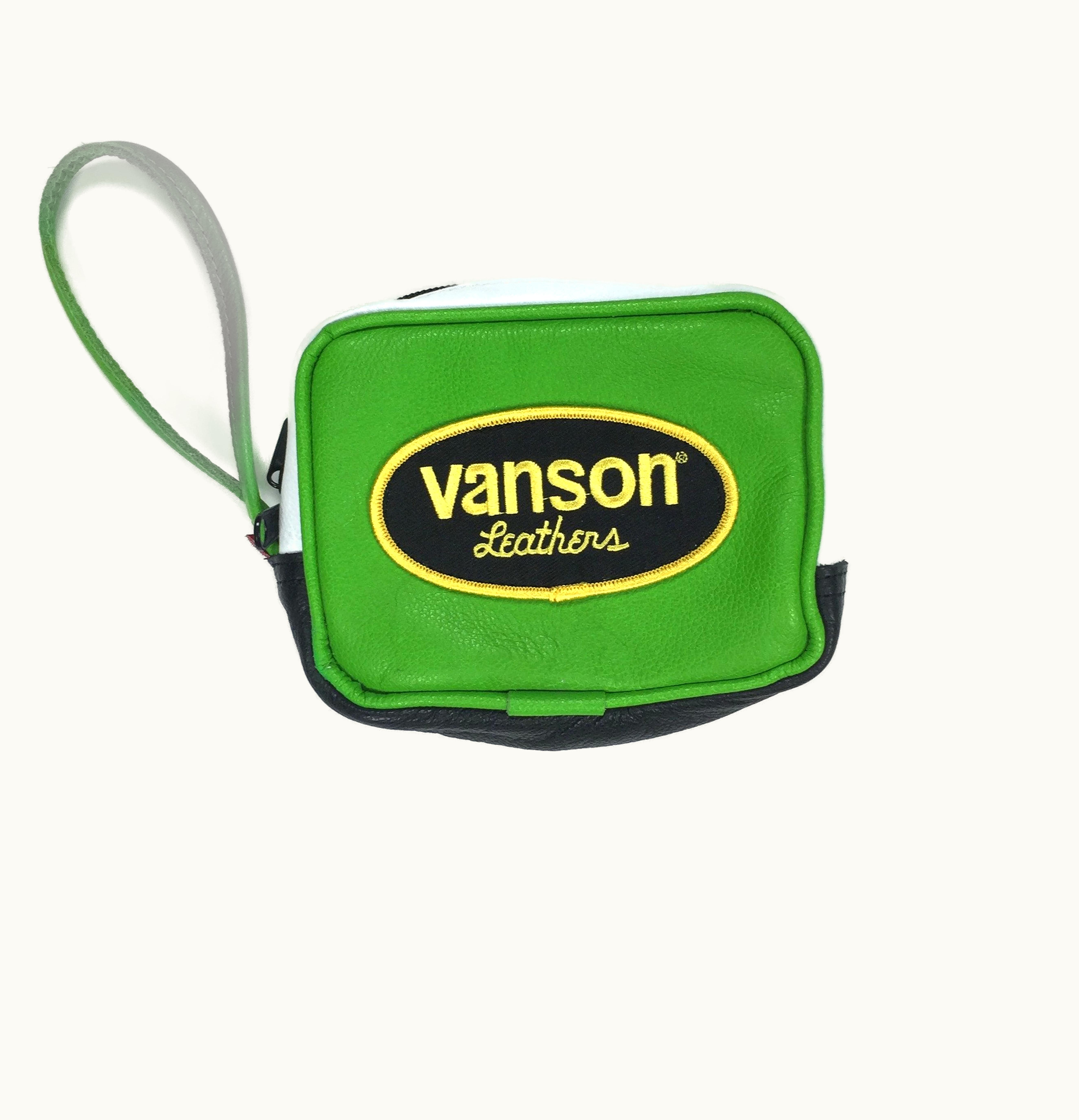 Supreme Supreme Vanson Leather Wrist Bag Green