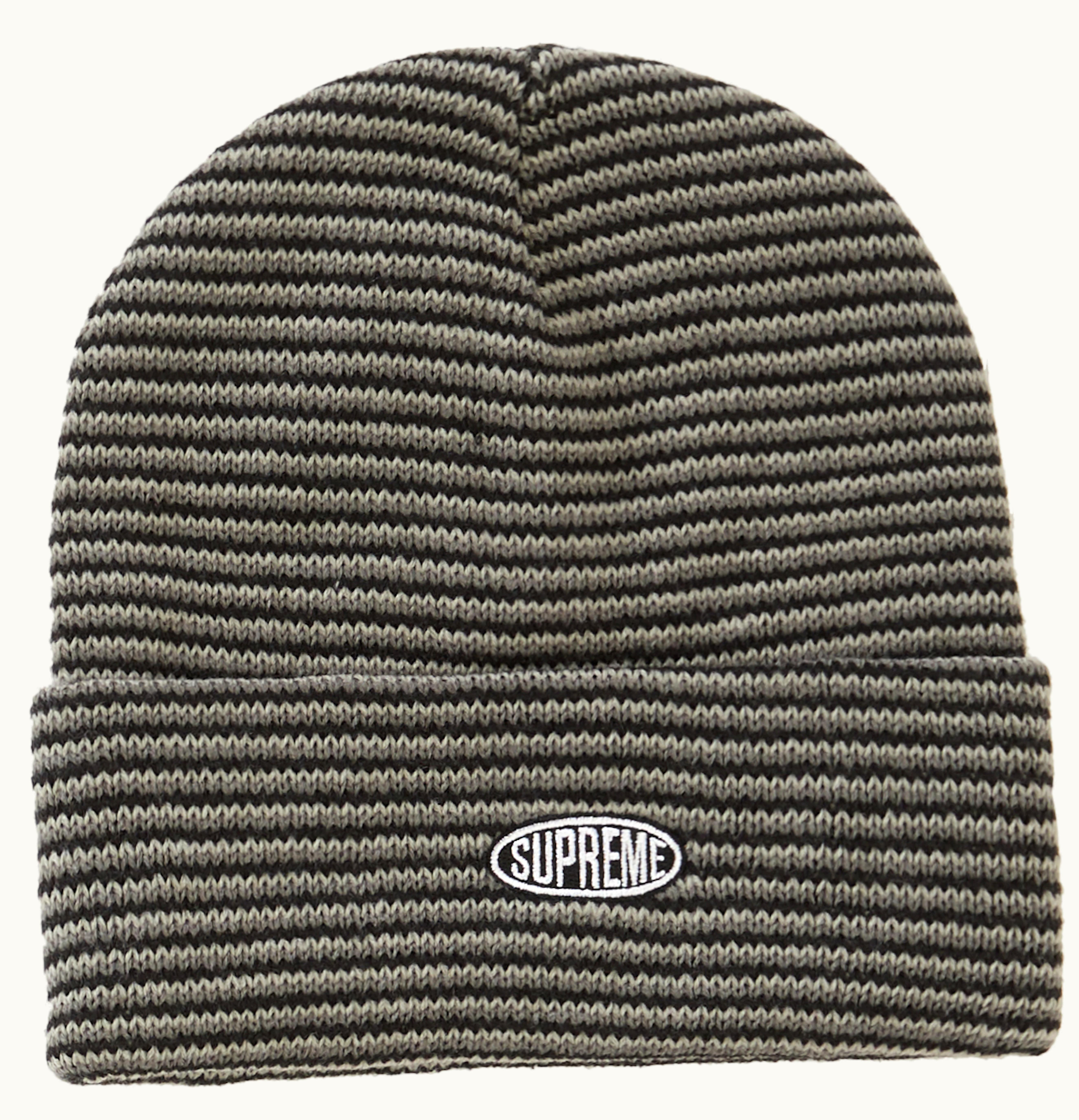 Supreme Supreme Zig Zag Stripe Beanie FW19 Black