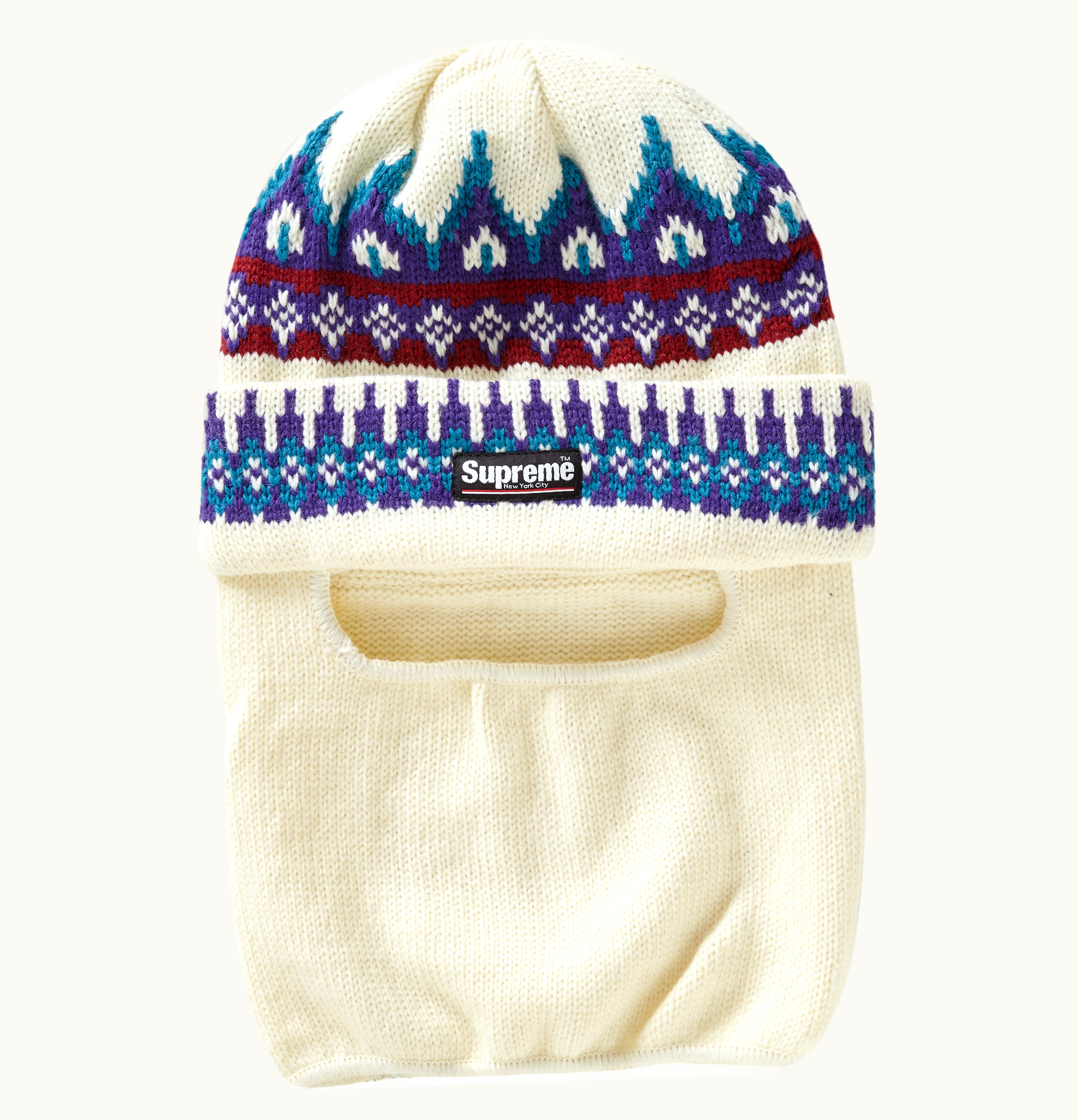 Supreme Supreme Facemask Beanie Natural
