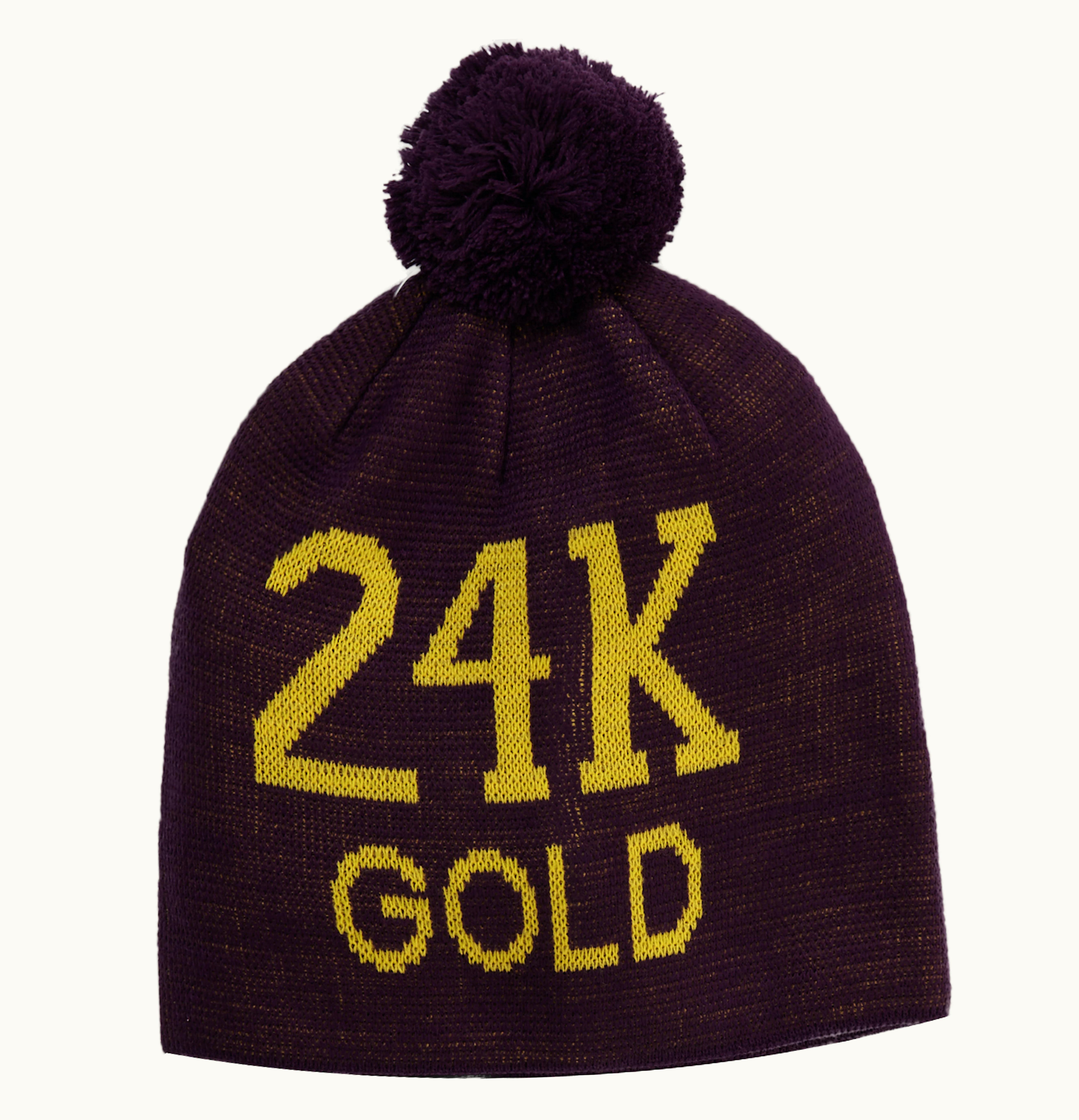 Supreme Supreme 24K Gold Beanie Purple