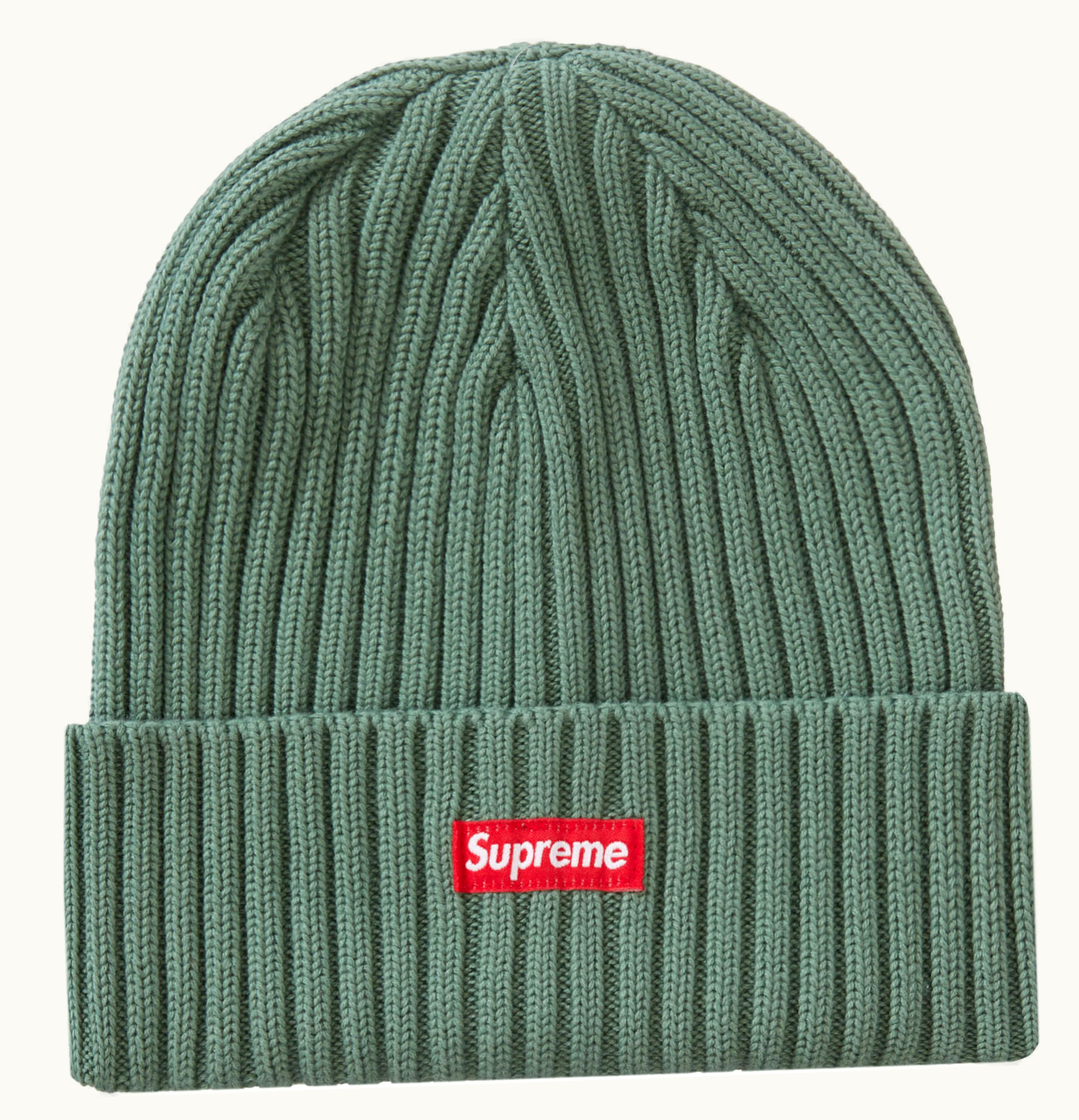 Supreme Supreme Overdyed Beanie Green
