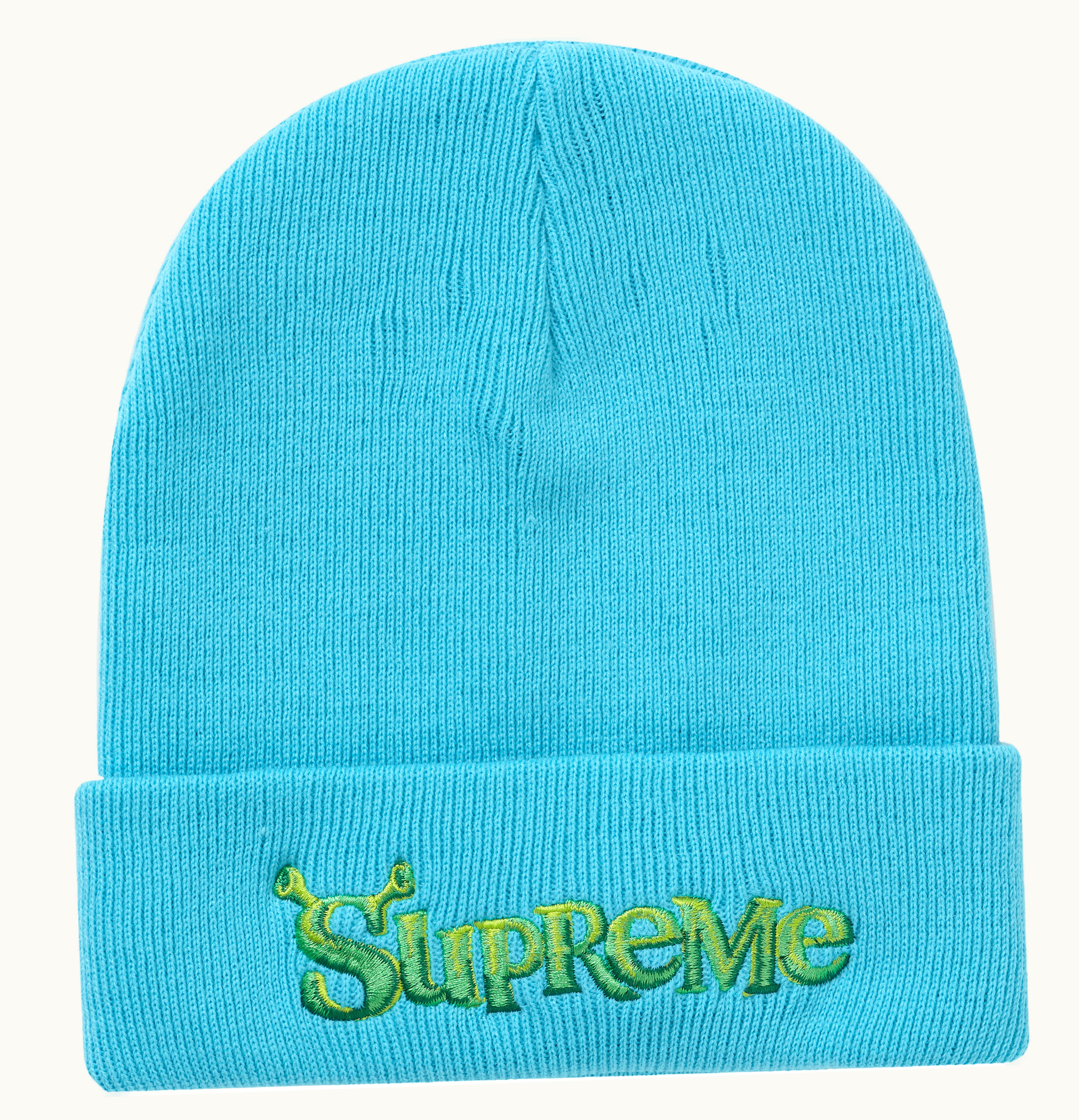 Supreme Supreme Shrek Beanie Turquoise