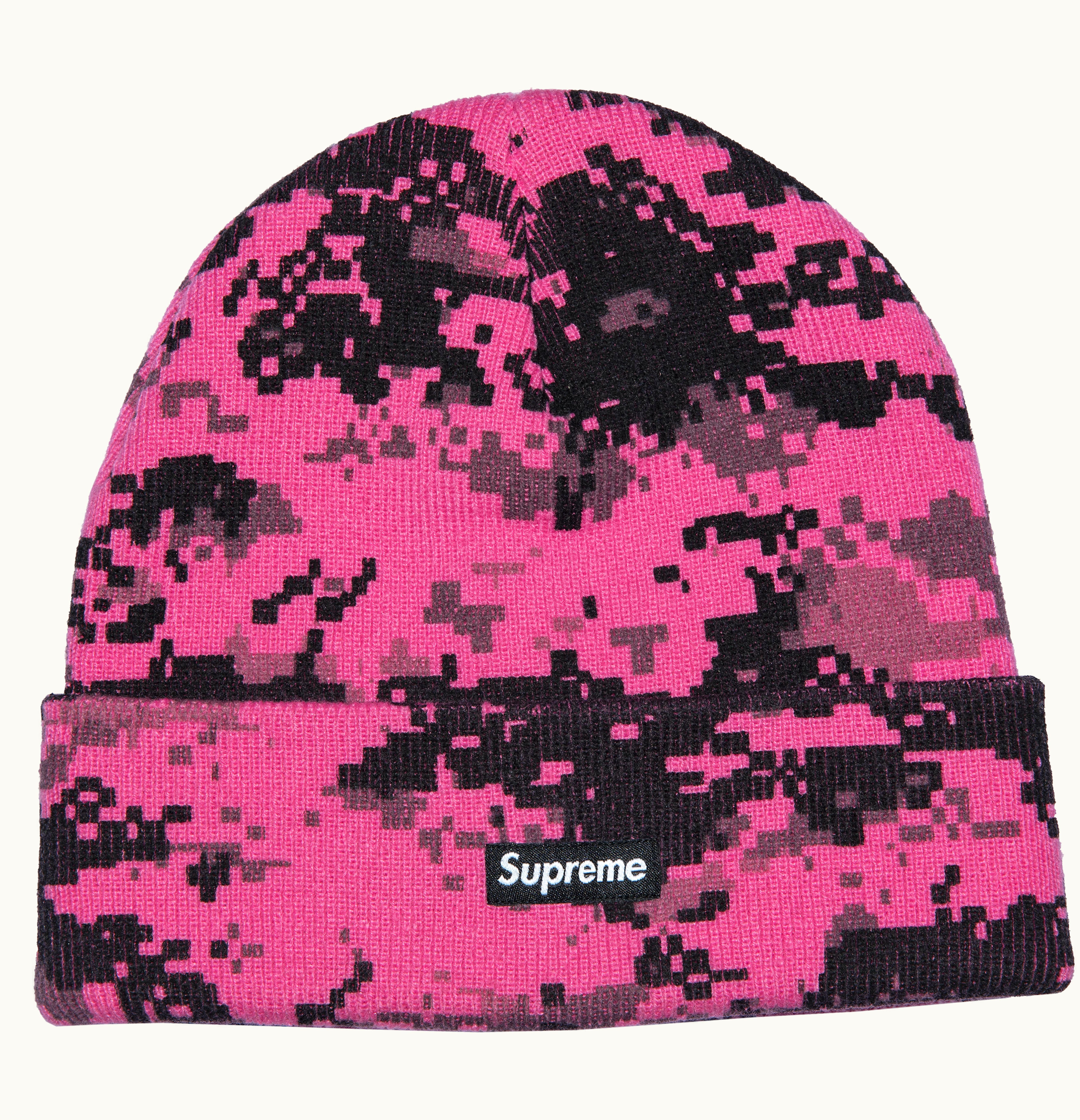 Supreme Supreme Digi Camo Beanie Pink Digi Camo