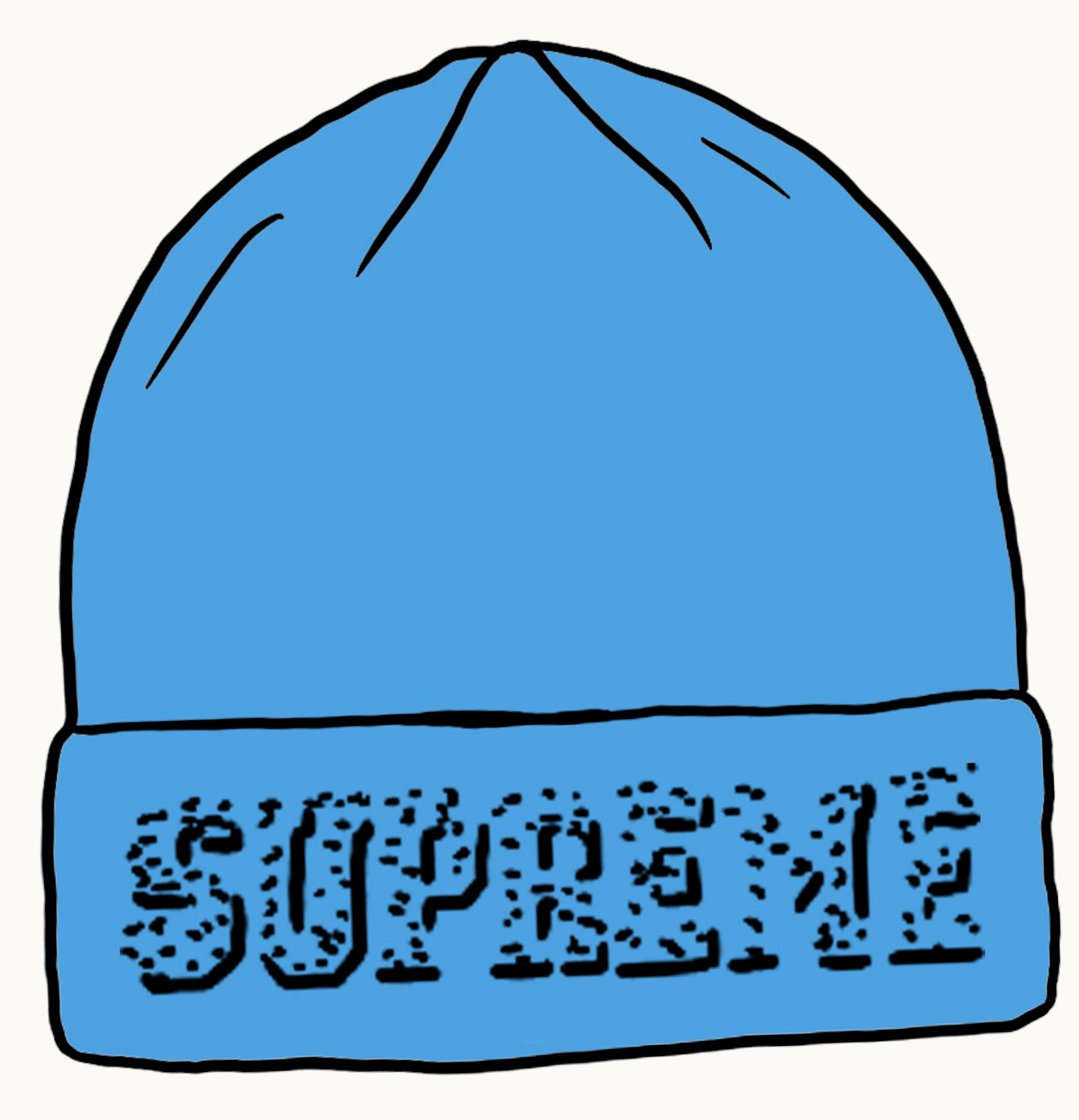 Supreme Supreme New Era Gems Beanie Blue
