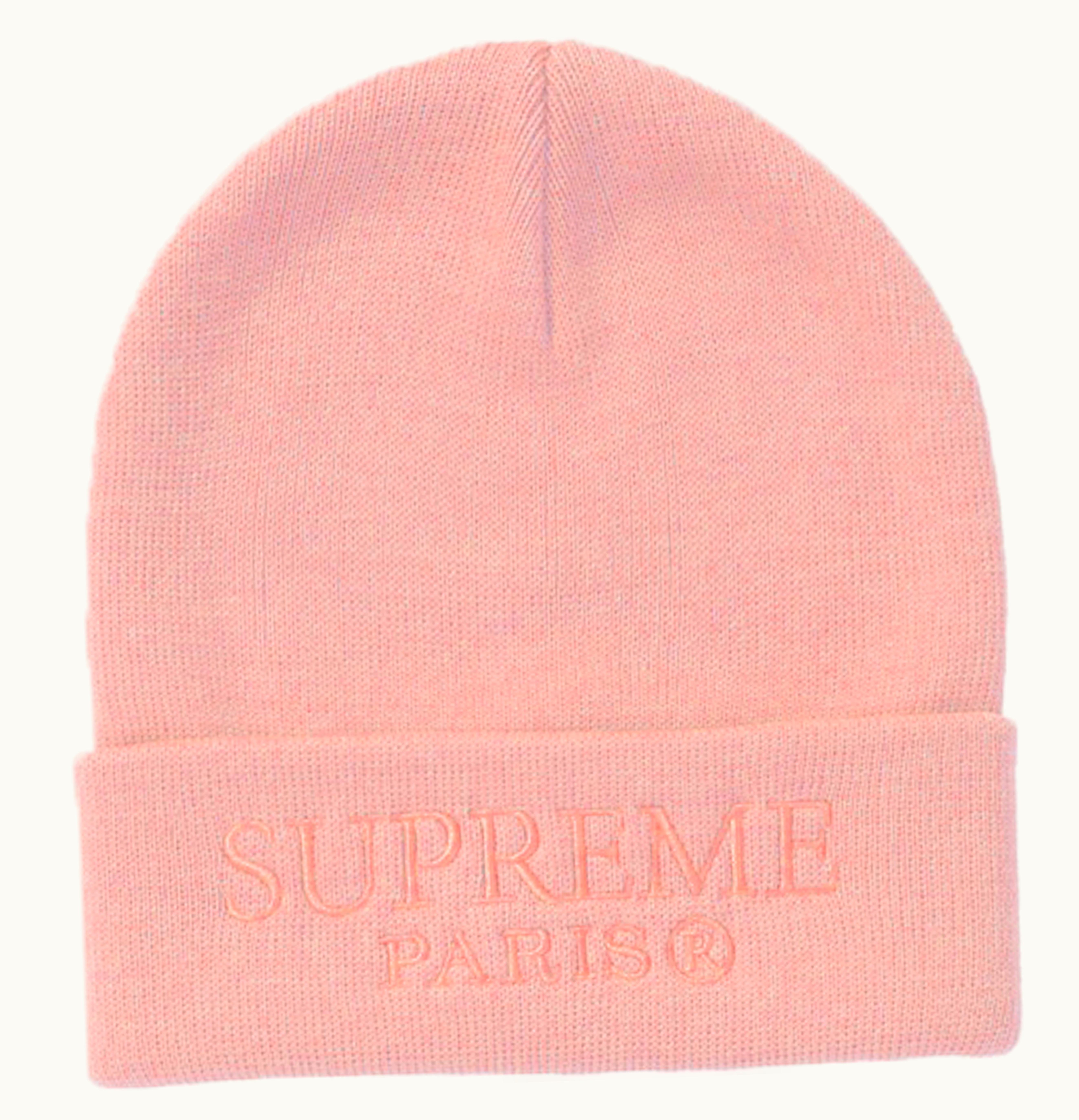 Supreme Supreme Tonal Logo Beanie Light Pink