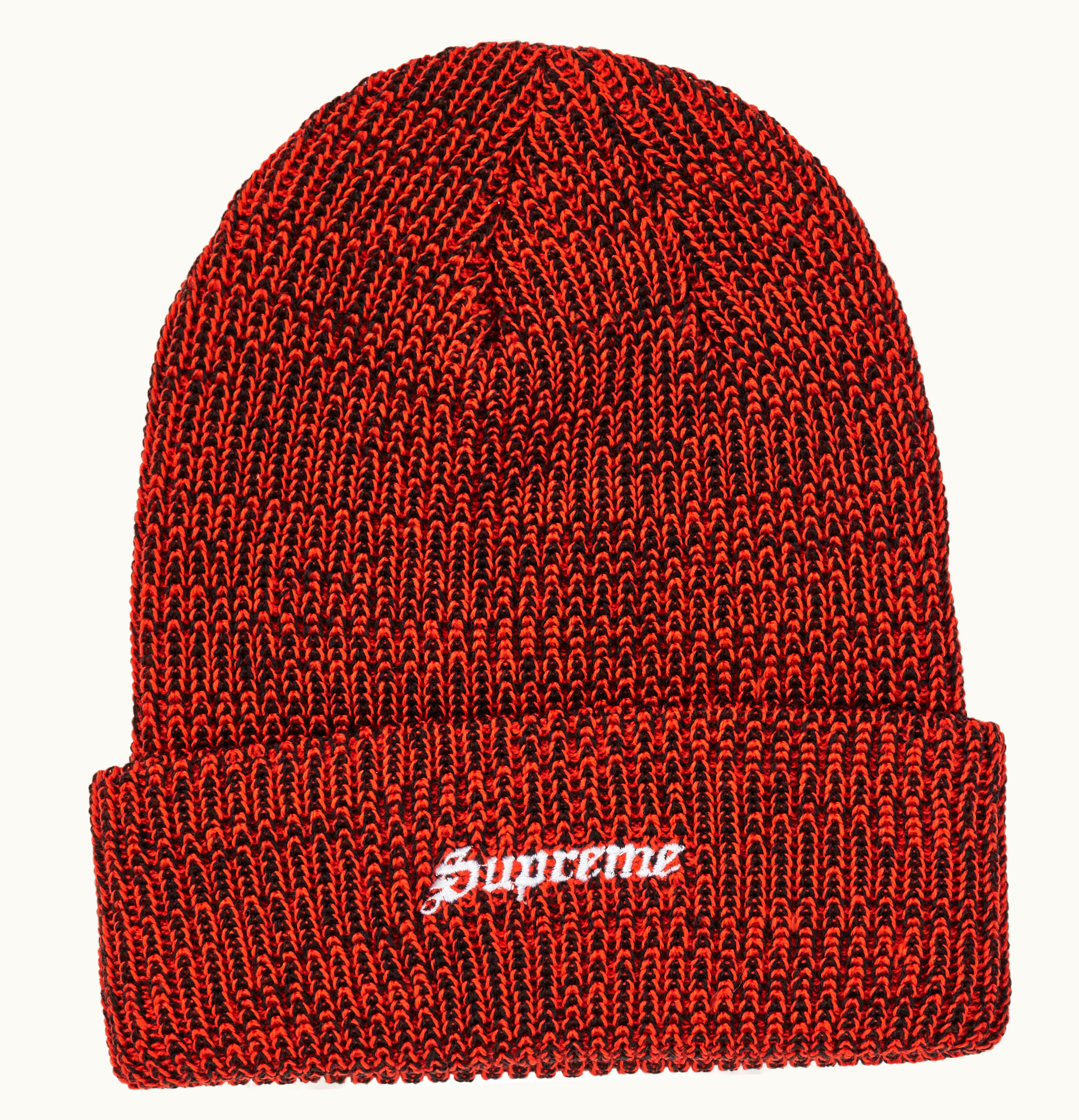 Supreme Supreme Twisted Loose Gauge Beanie Neon Orange