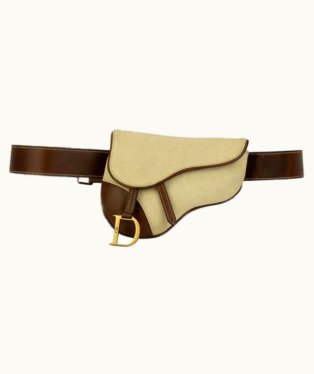 Dior Christian Dior Vintage Belt Saddle Bag Bum Bag Waist Fanny Pack UZ0568663