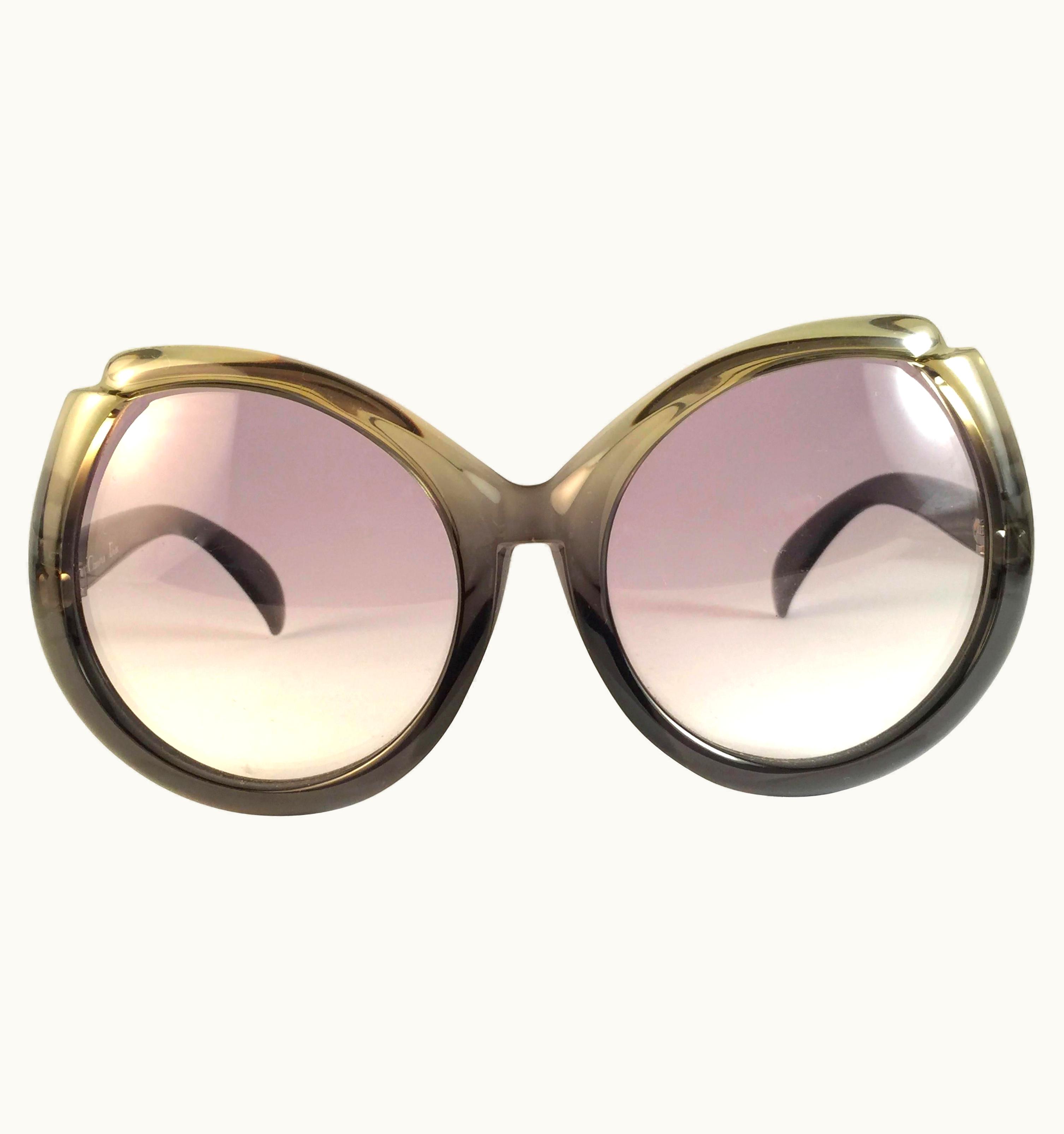 Dior Vintage Christian Dior D11 Oversized Sunglasses 1970' Austria