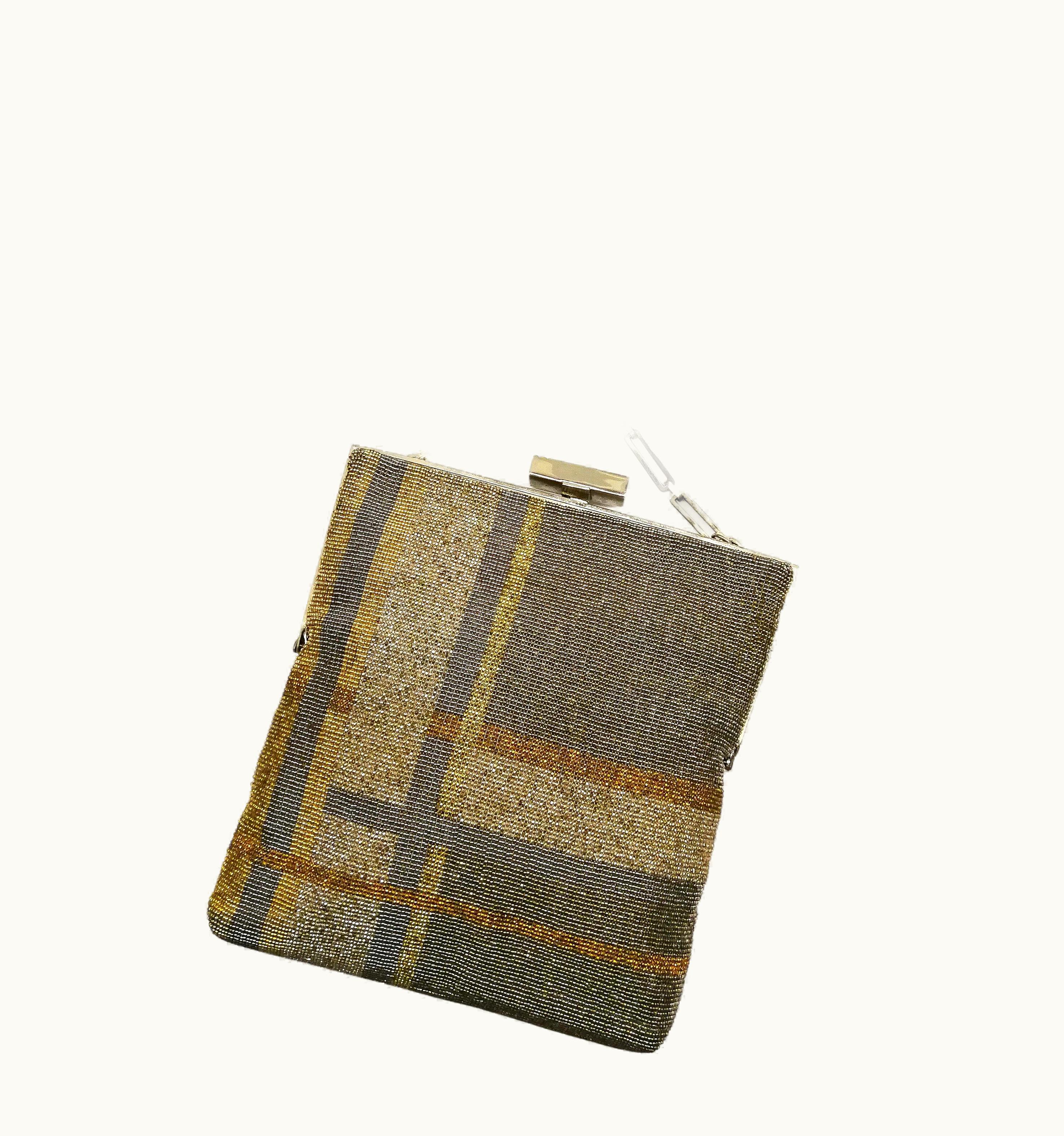 An Art Deco Style Rectangular Beaded Bag, Pierre Cardin, France 1970