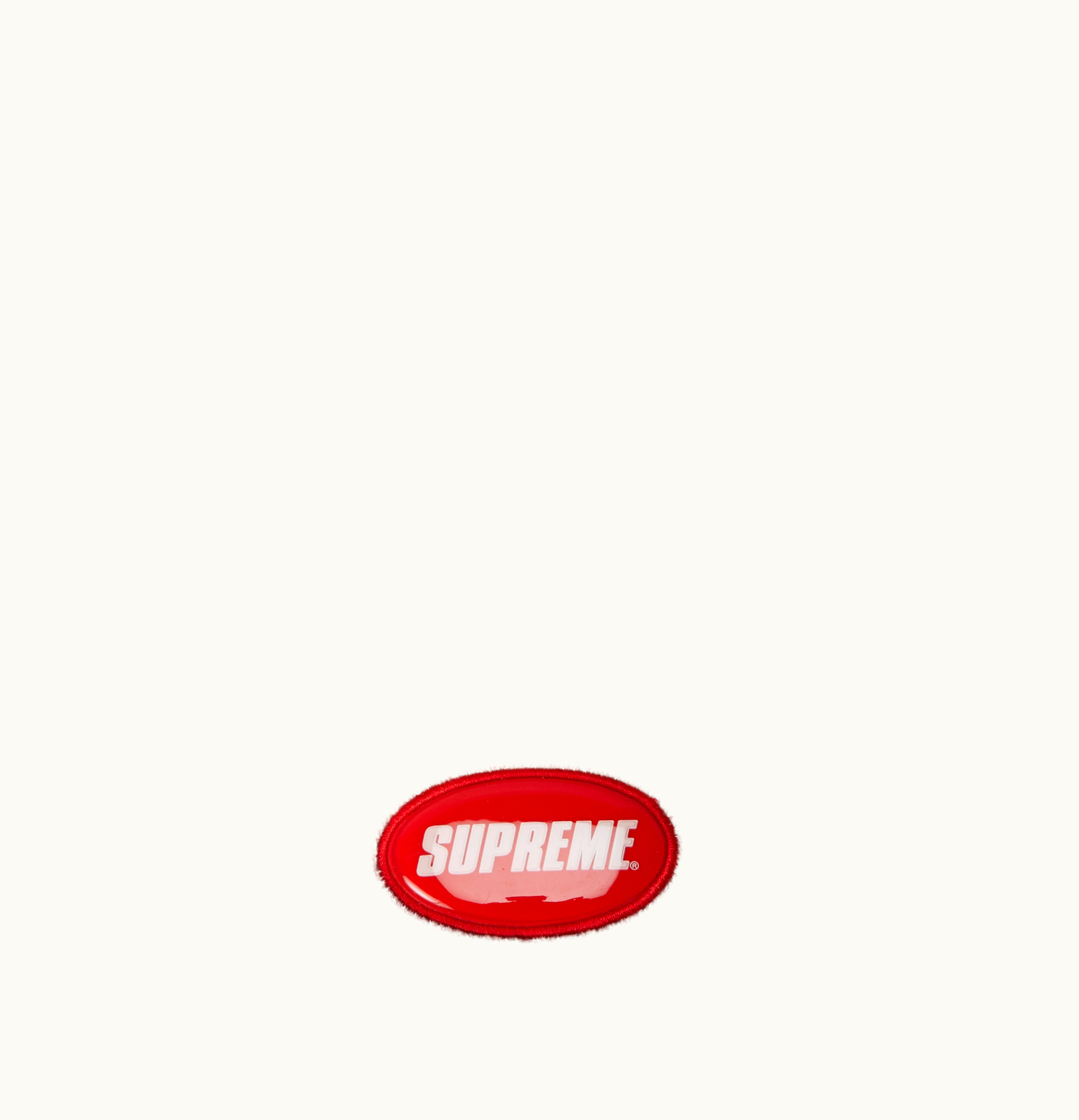 Supreme Supreme Rubber Patch Beanie Heather Grey