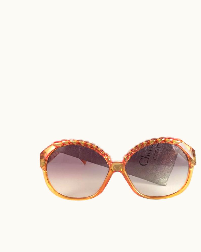 Dior Vintage Christian Dior 2063 30 Amber Braid Optyl Sunglasses Germany