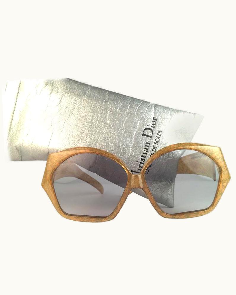 Dior Vintage Christian Dior 2028 60 Jasped Green Optyl Sunglasses Germany