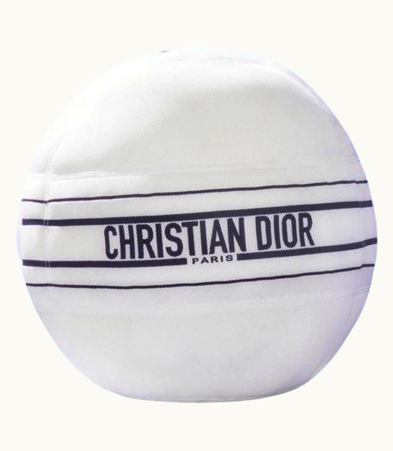 Dior Dior Limited Edition White Logo Technogym Gym Ball For Dior Yoga 1d129