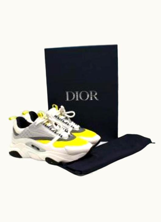Dior Dior Yellow & White B22 Sneakers UZ0568846