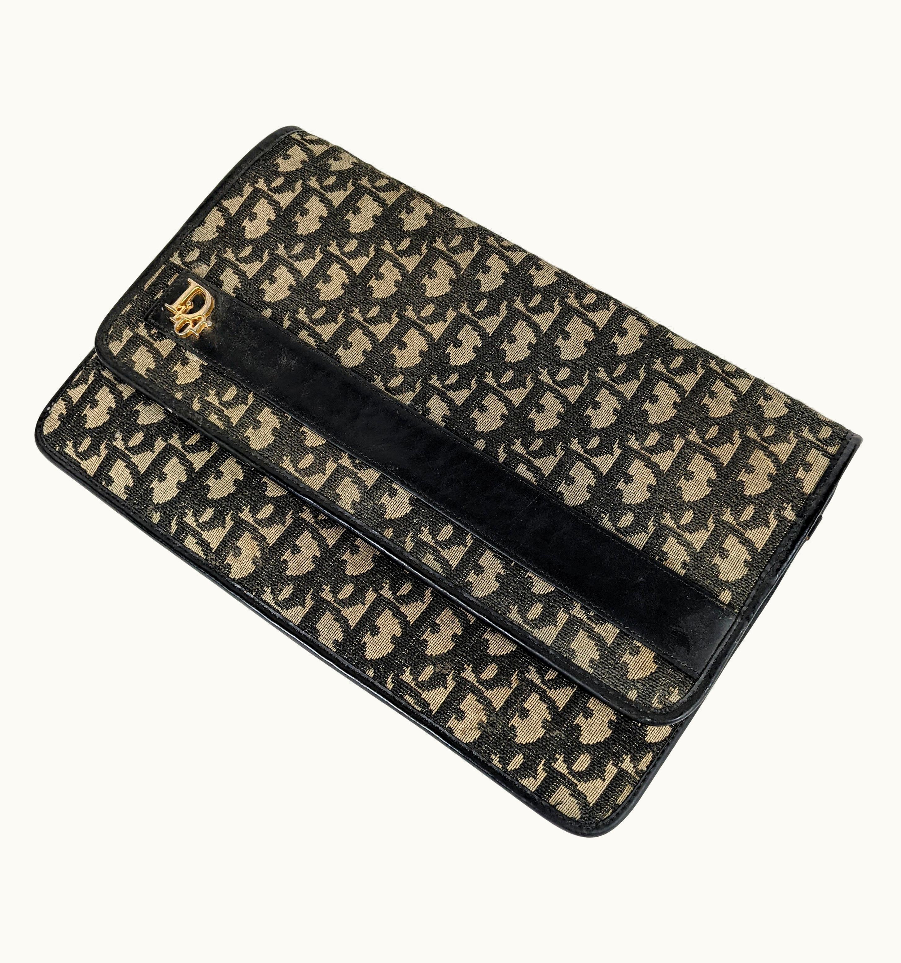 Dior Dior Monogramme Oblique Vintage Clutch