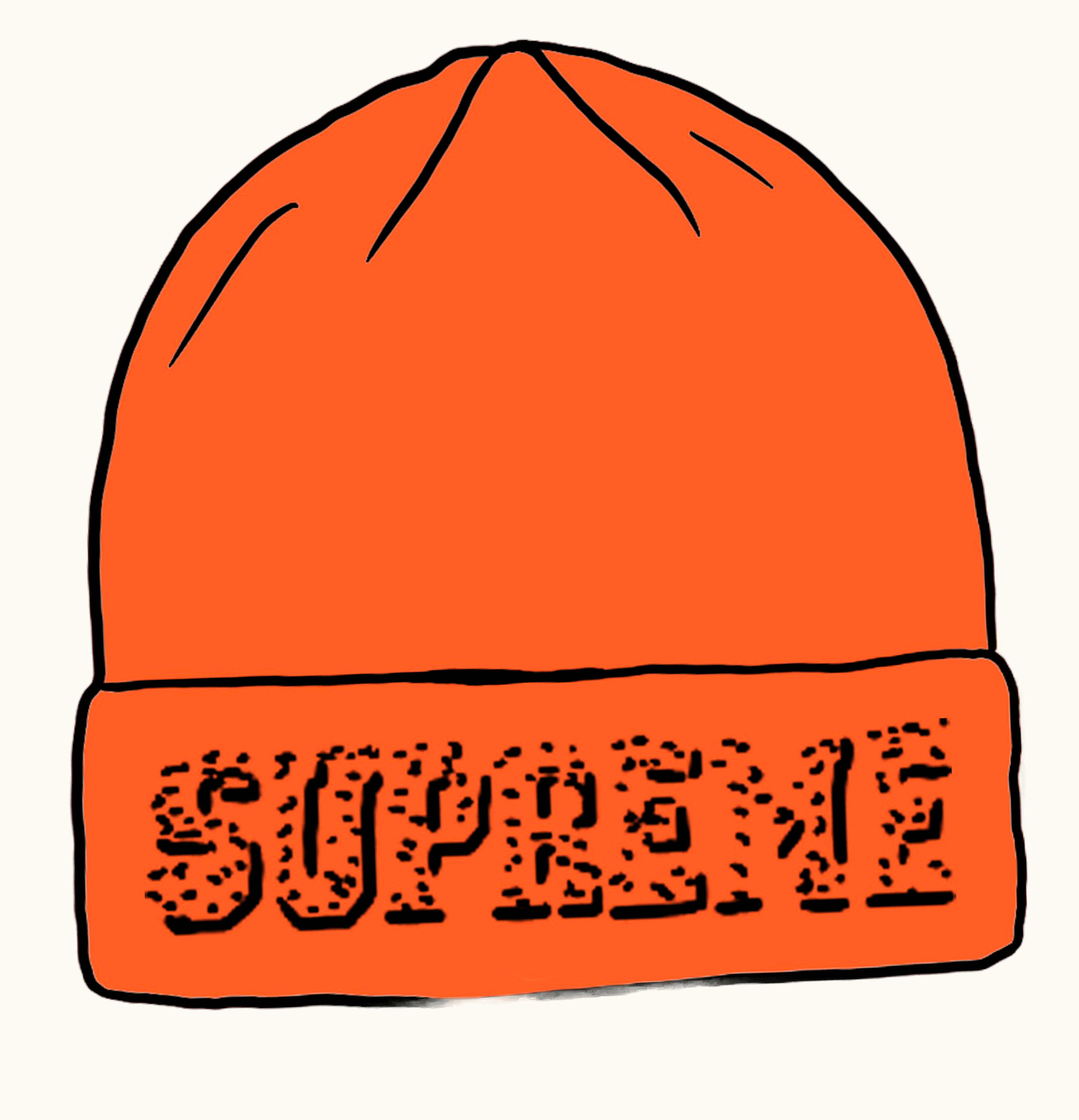 Supreme Supreme New Era Gems Beanie Orange