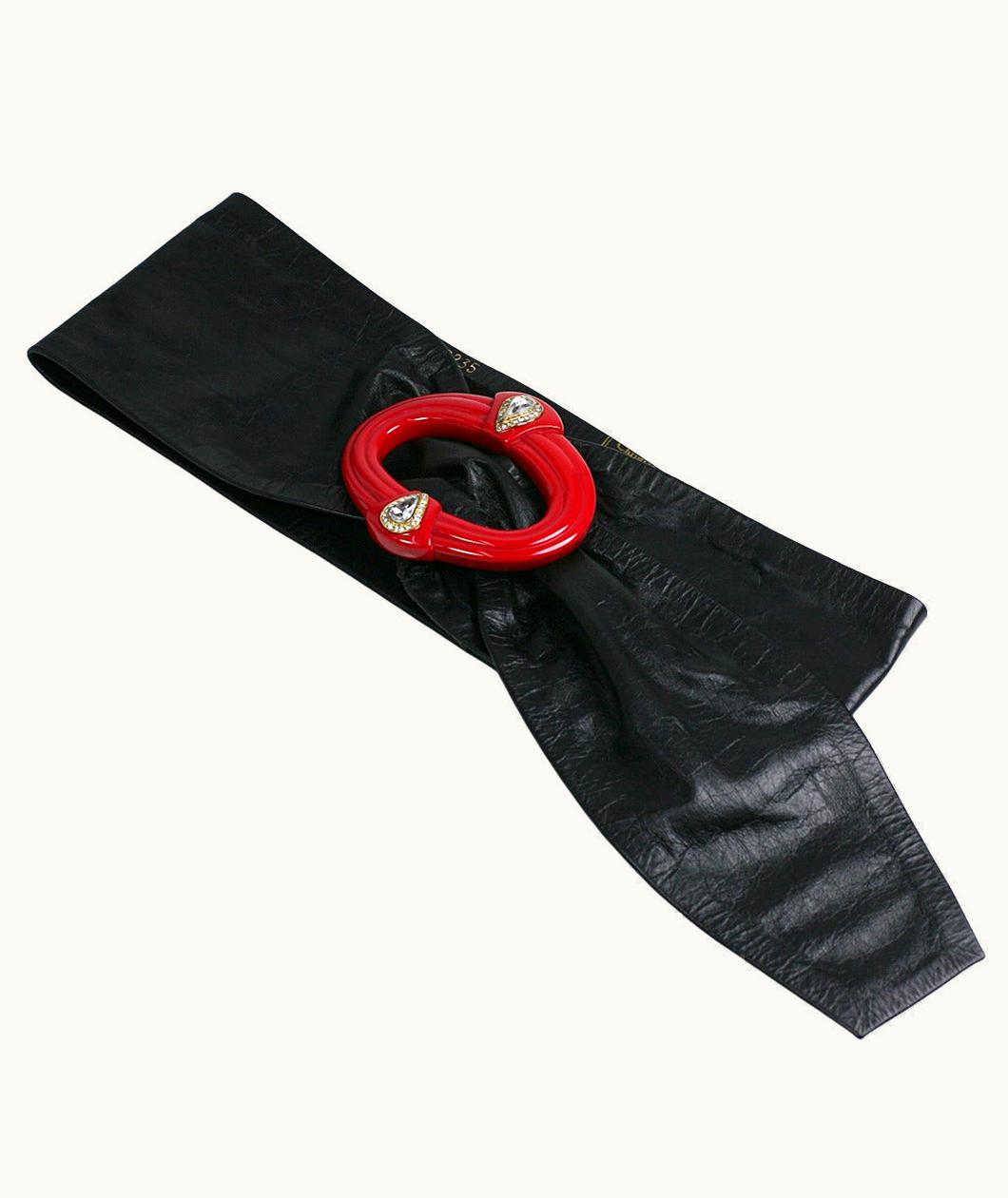 Dior Art Deco Revival Bakelite Belt