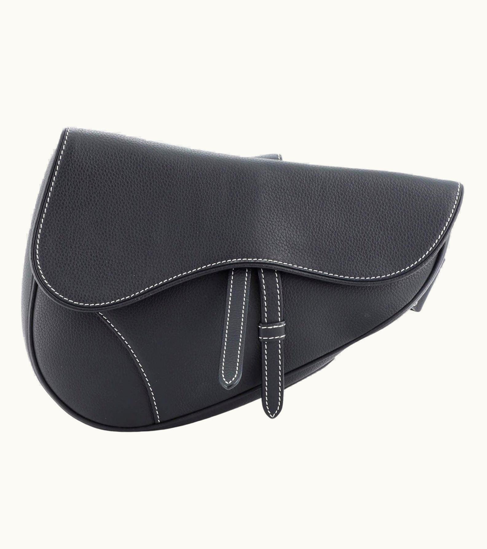 Dior Christian Dior Saddle Crossbody Bag Leather