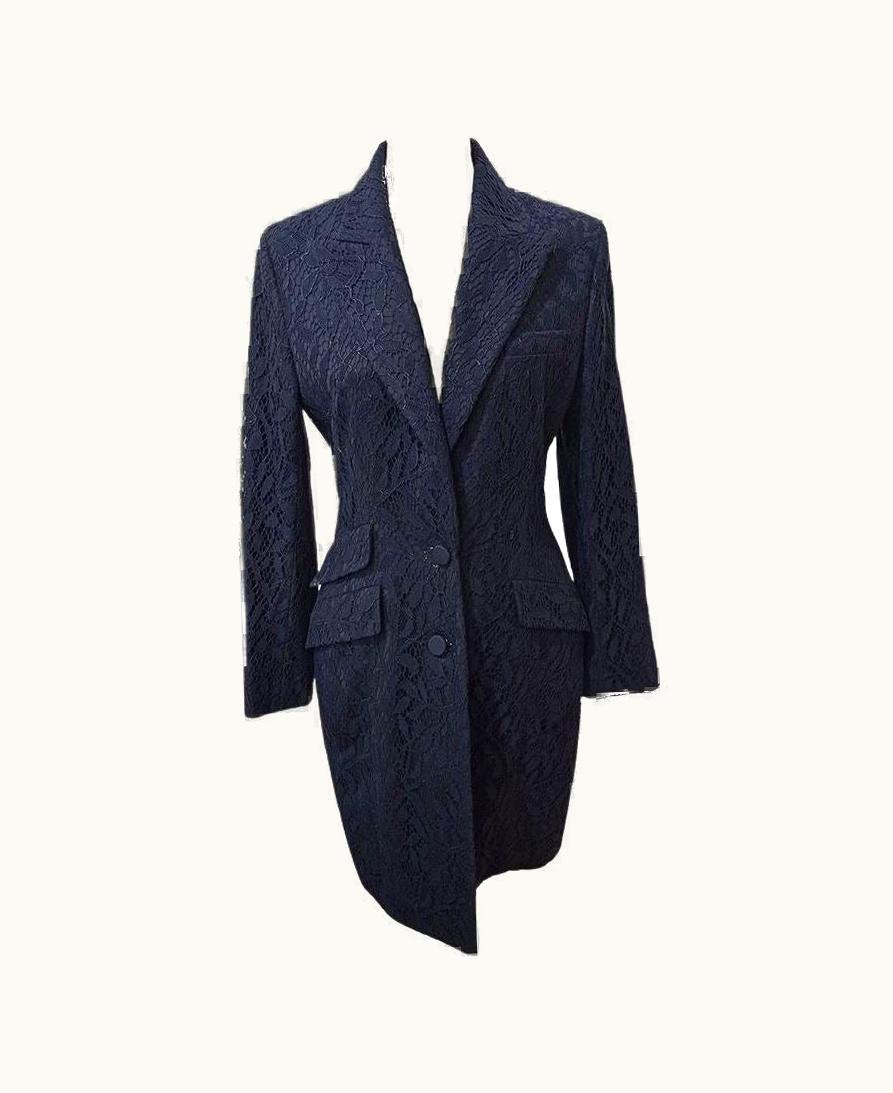 Dior Christian Dior Lace Overcoat
