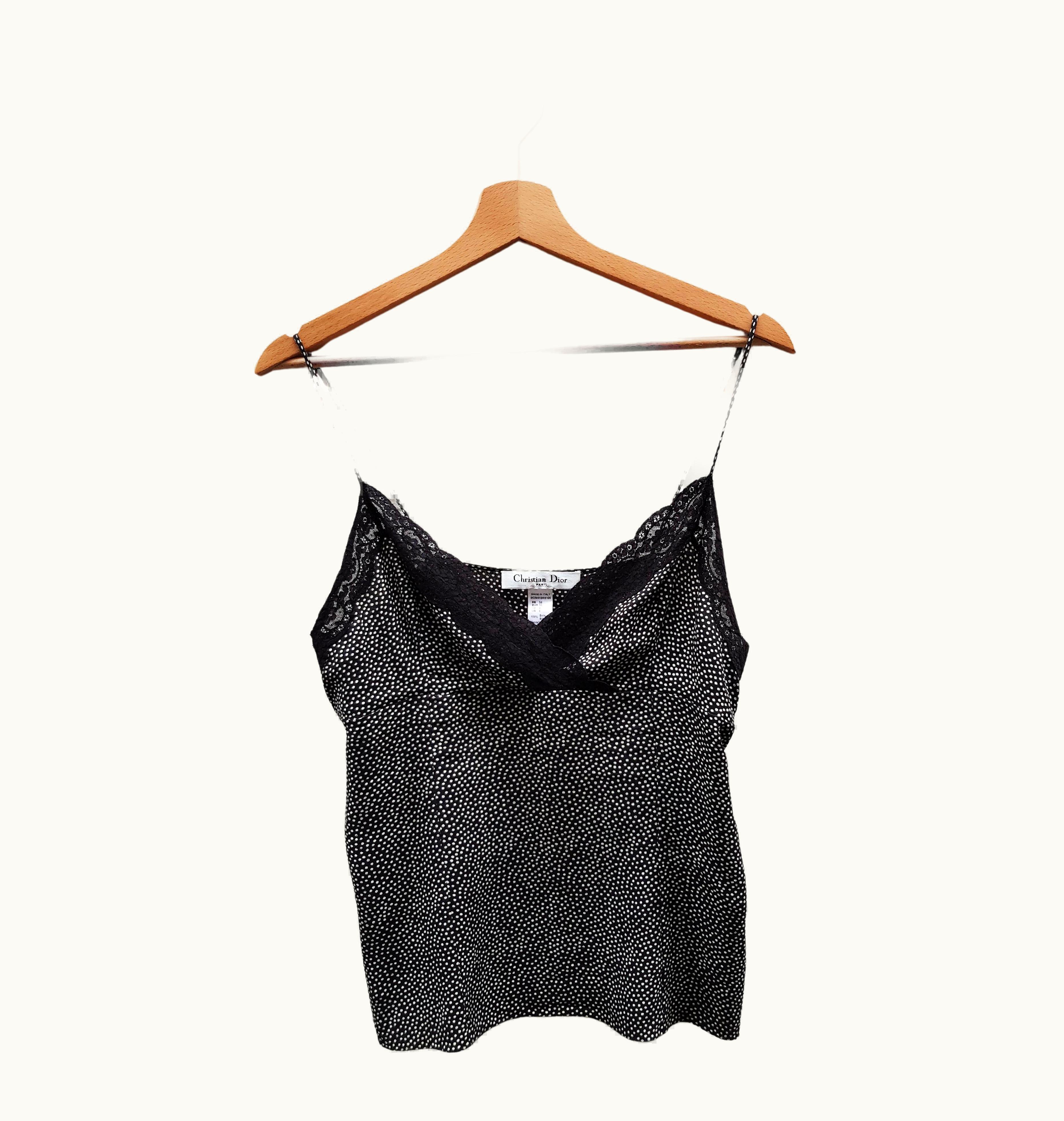 Dior Christian Dior Silk Camisole Top, C. 2000s