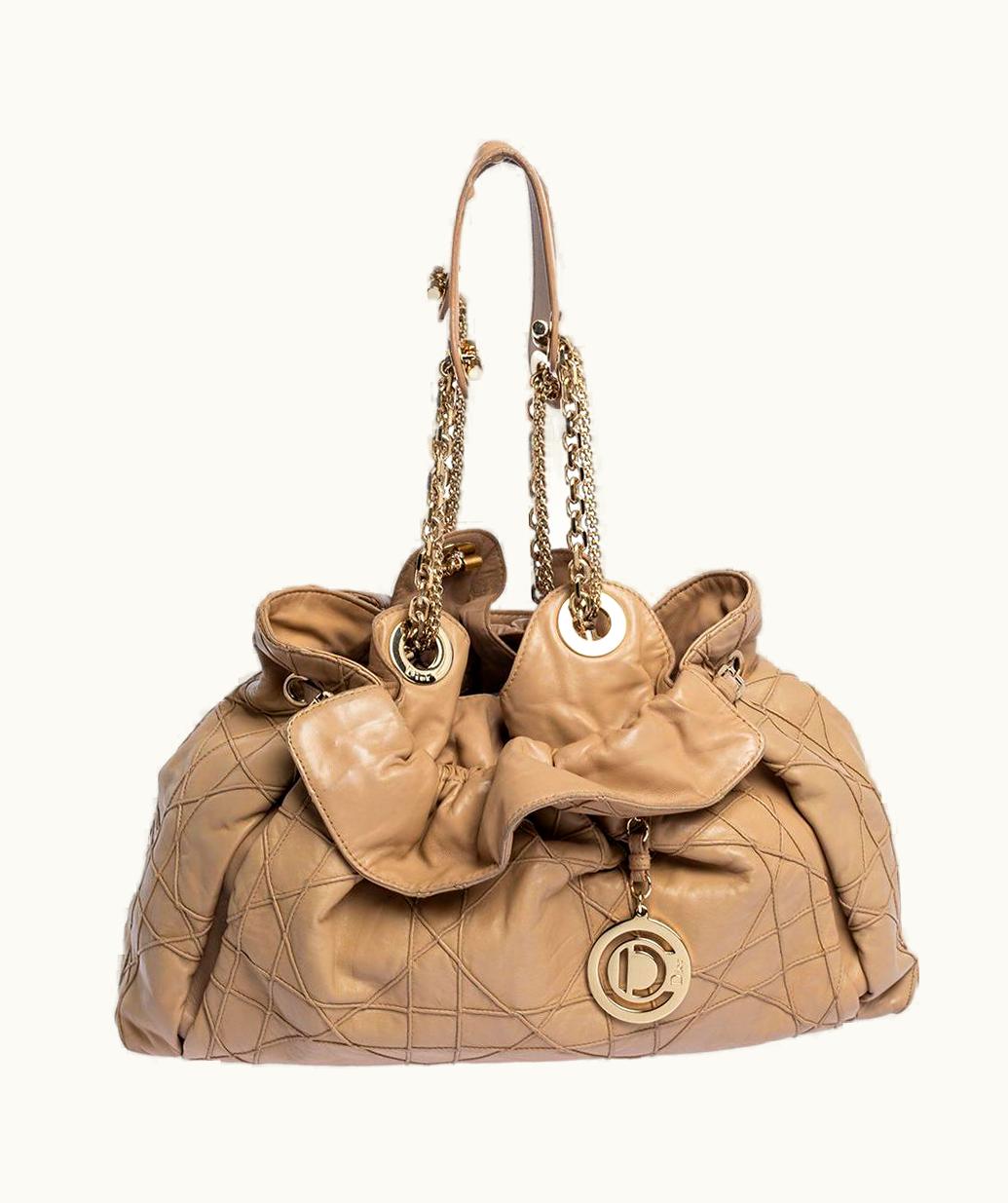 Dior Dior Beige Cannage Leather Le Trente Tote UZ0569146