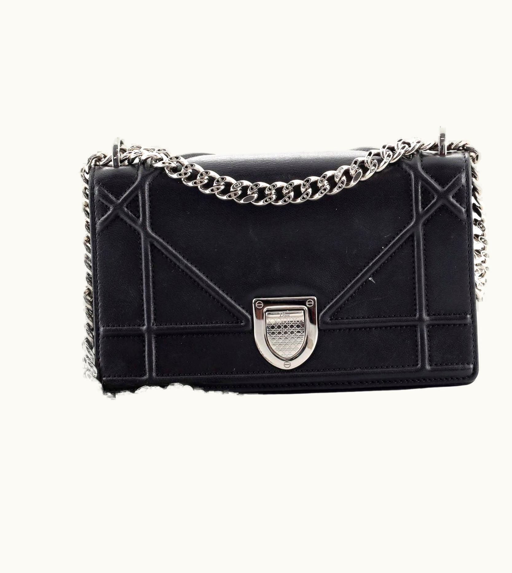 Christian Dior Diorama Flap Bag Lambskin Mini UZ0569154