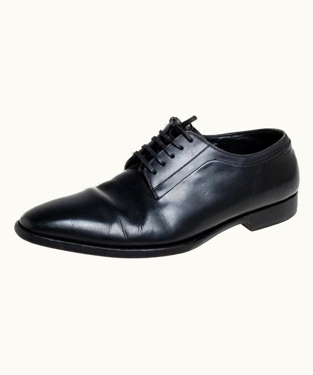 Dior Dior Black Leather Oxfords