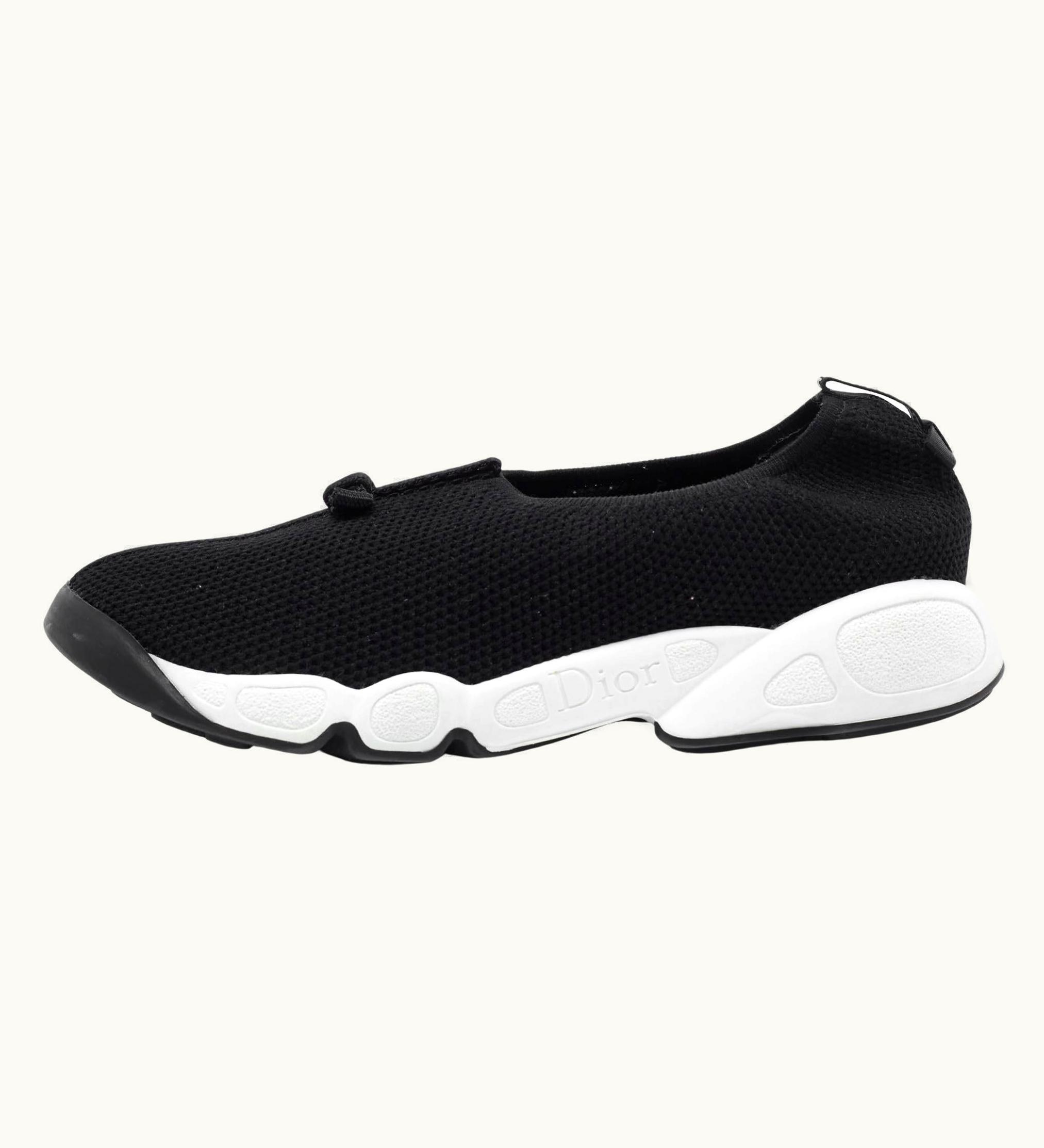 Dior Dior Black Mesh Fusion Sneakers