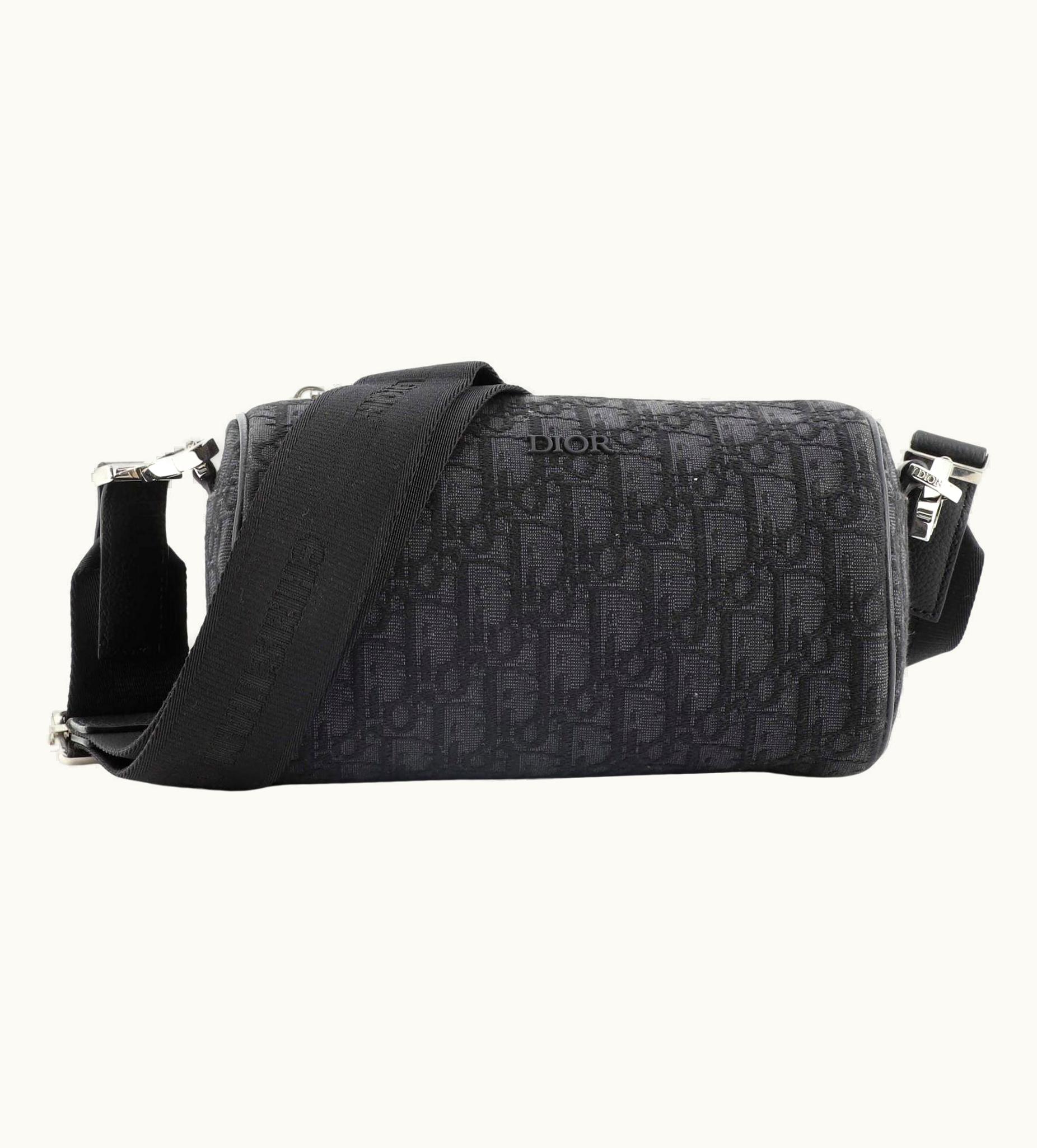 Dior Christian Dior Roller Messenger Bag Oblique Canvas