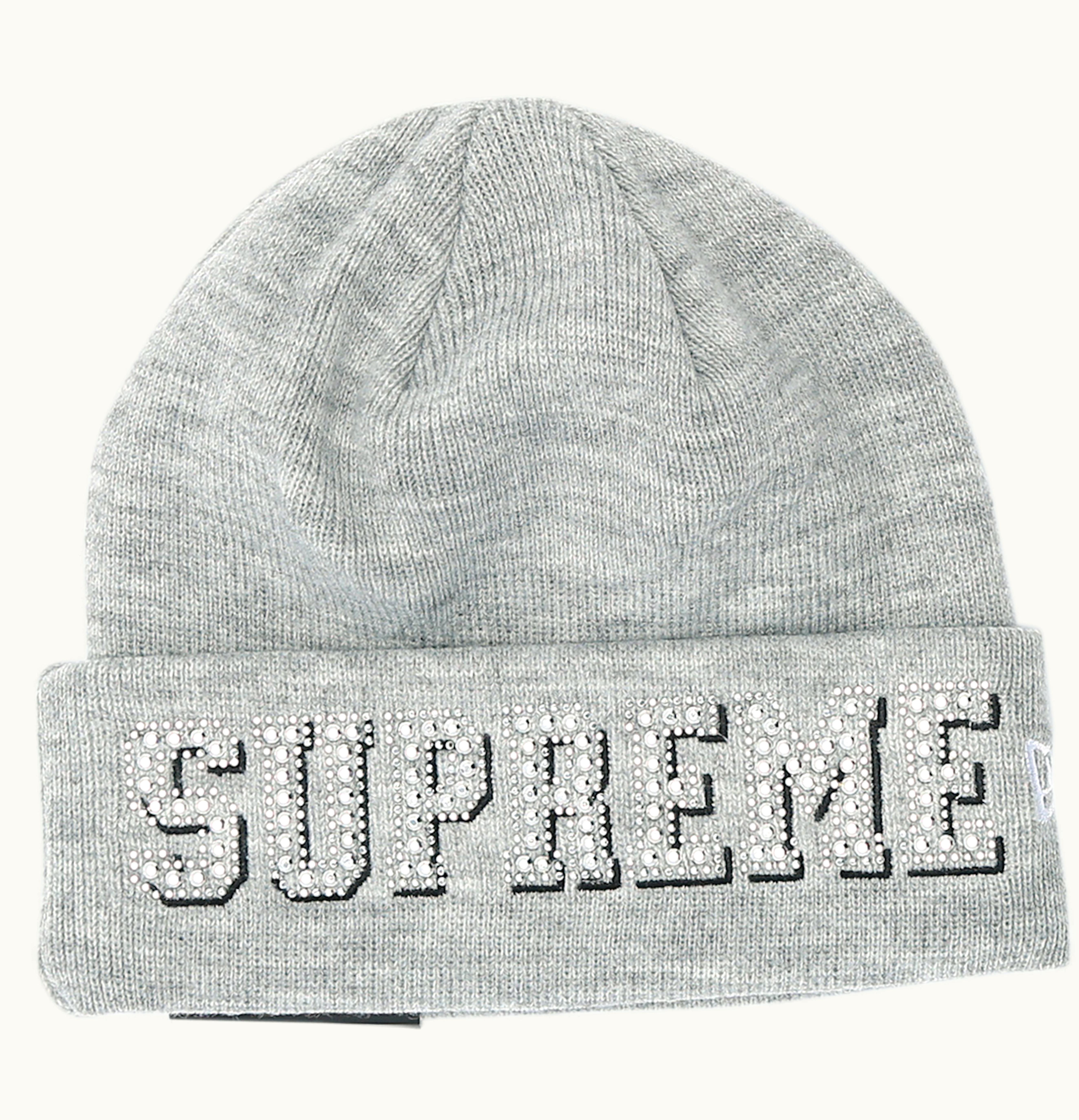 Supreme Supreme New Era Gems Beanie Grey