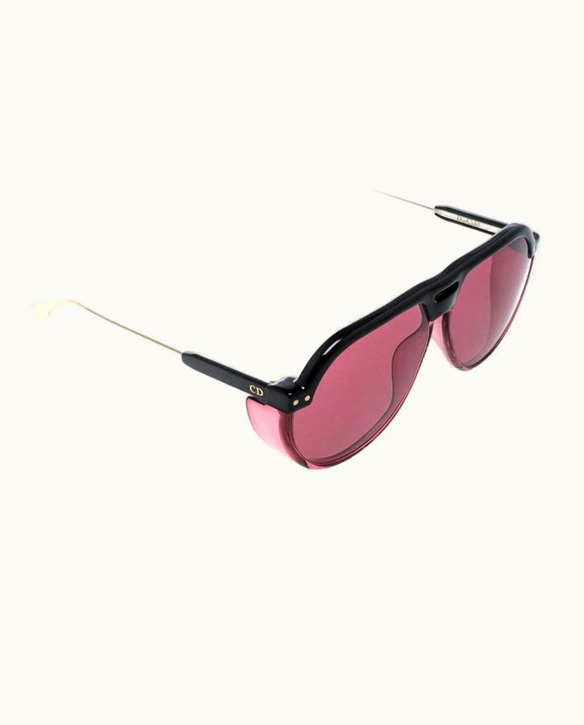 Dior Dior BlackS/S Pink Club 3 Aviator Sunglasses