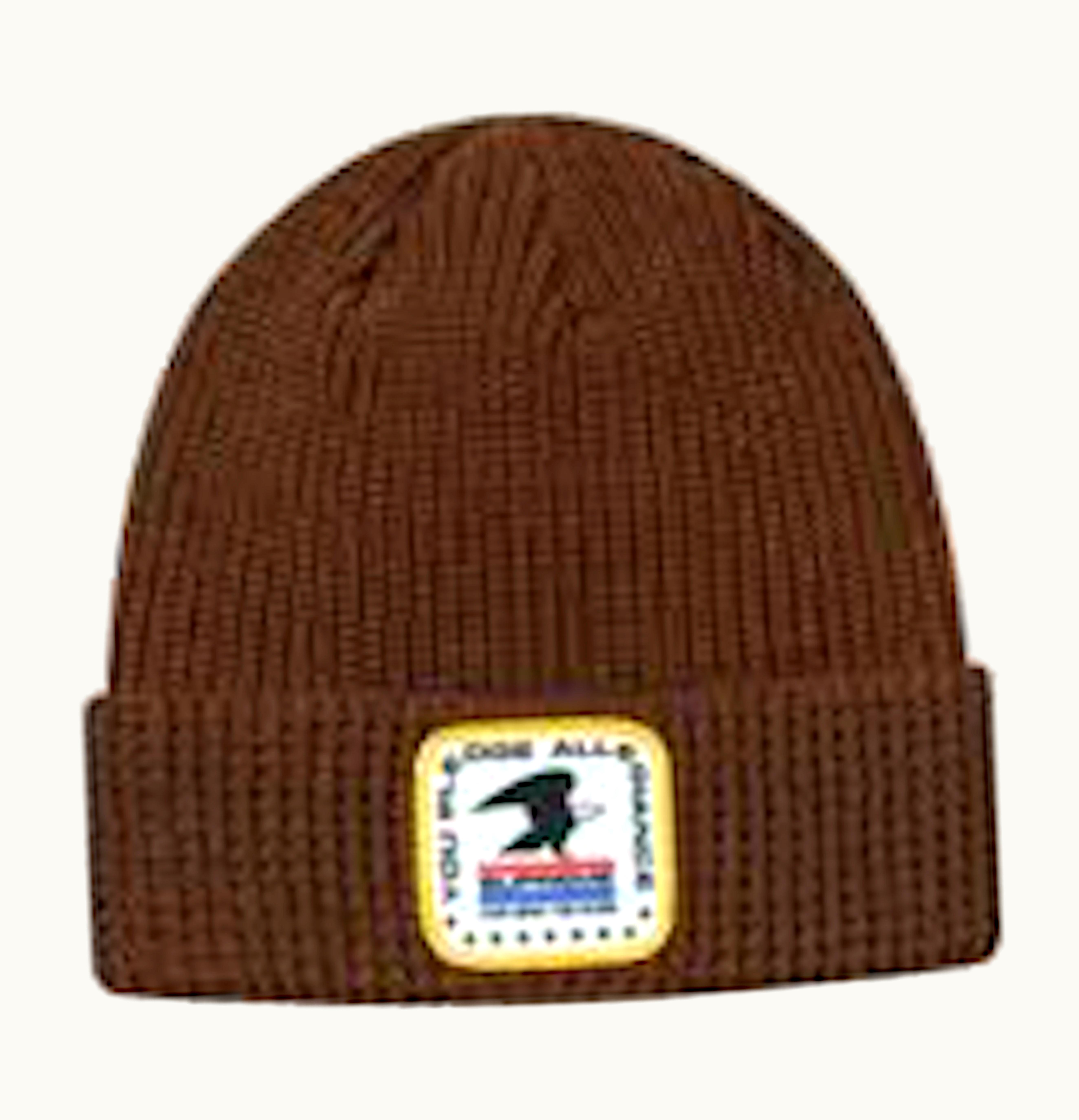 Supreme Supreme Pledge Allegiance Beanie Brown