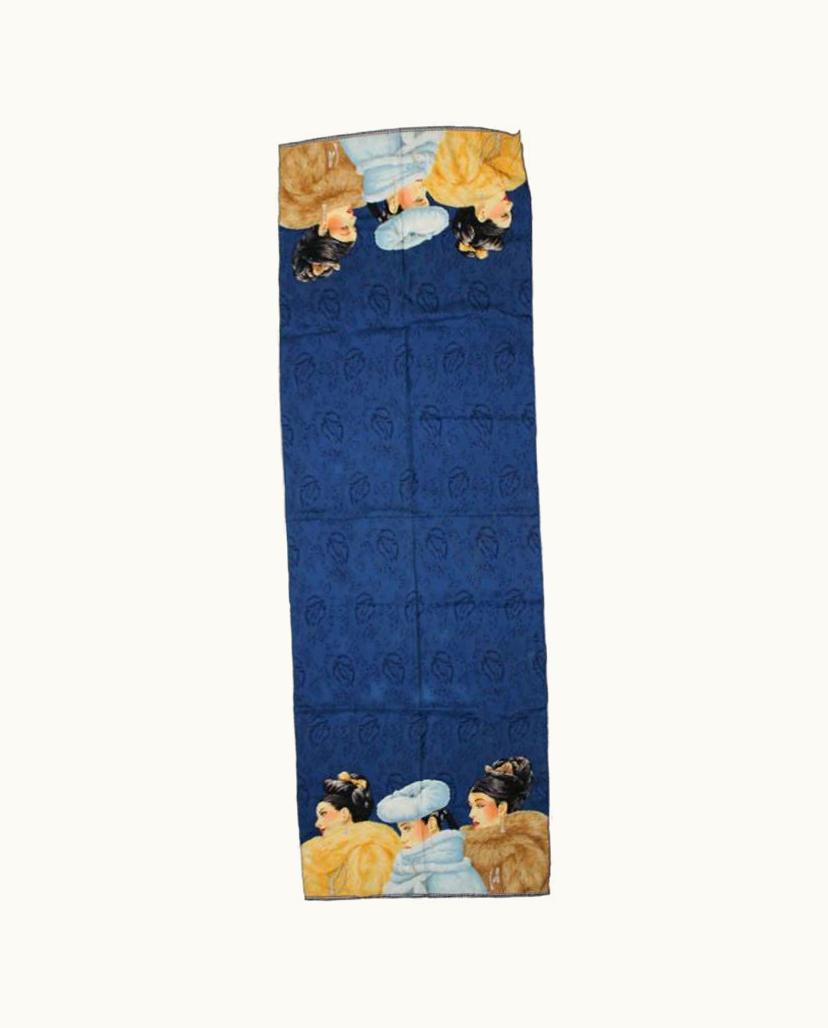 Dior Foulard Dior Mademoiselles Scarf In Silk