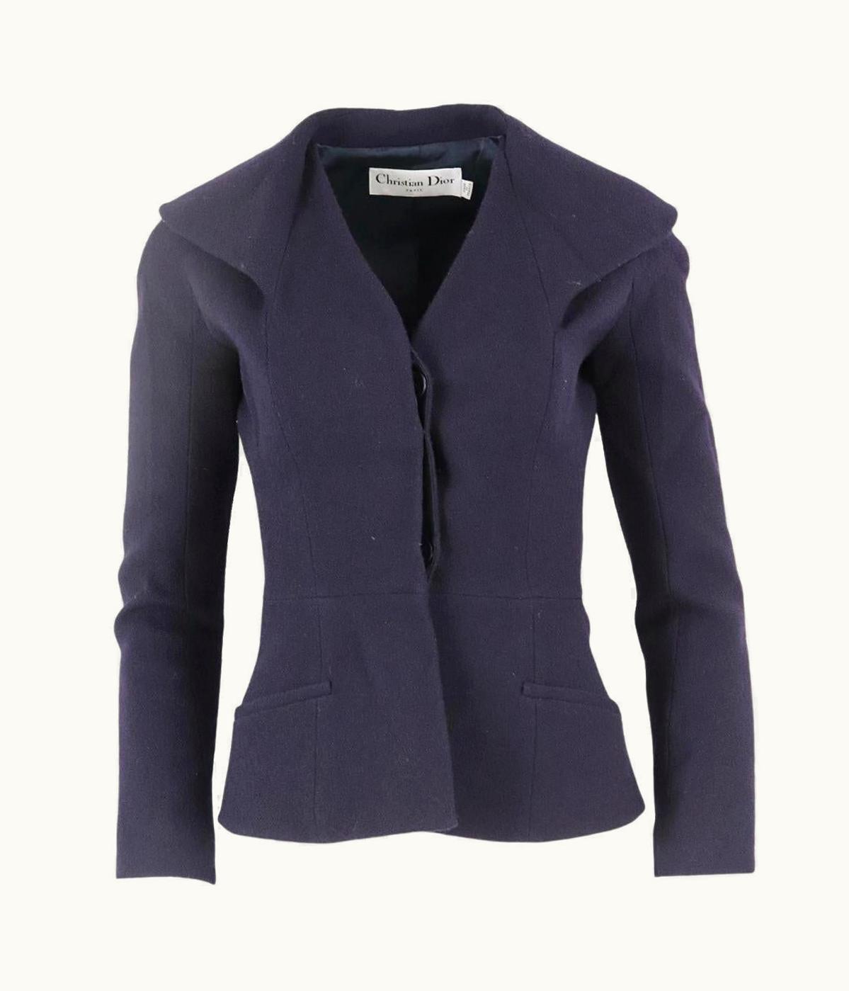 Dior Christian Dior Wool Bouclé Jacket Uk