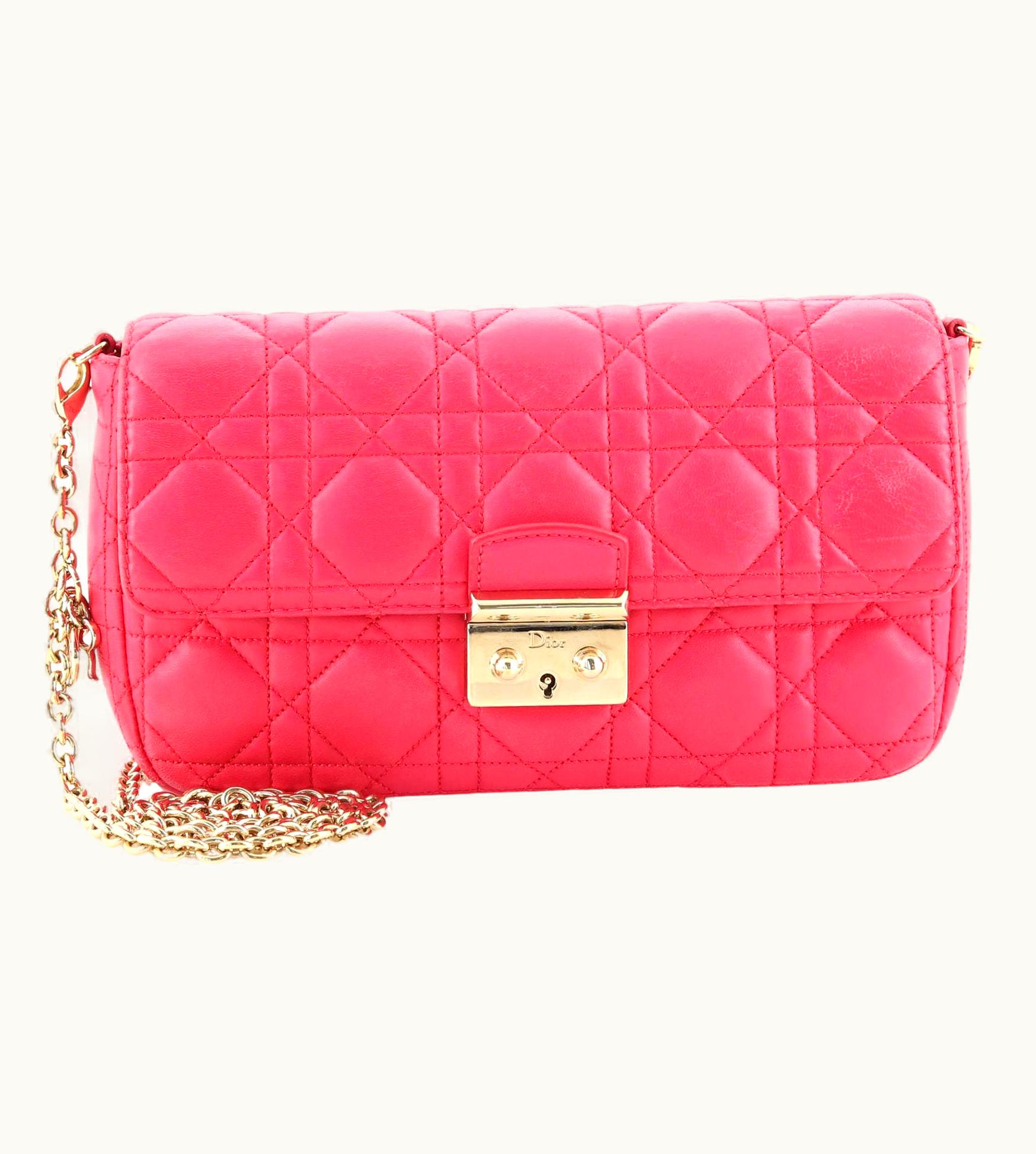 Dior Christian Dior Miss Dior Promenade Bag Cannage Quilt Lambskin UZ0569888