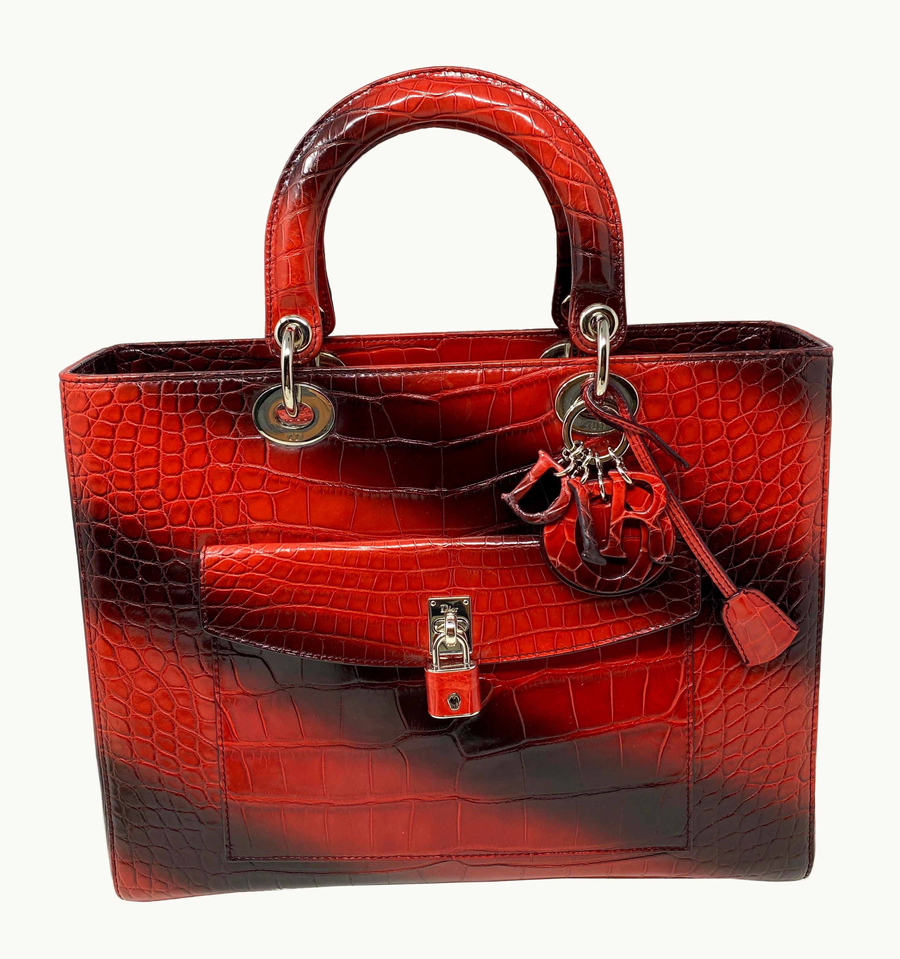 Dior Christian Dior Crocodile Bag