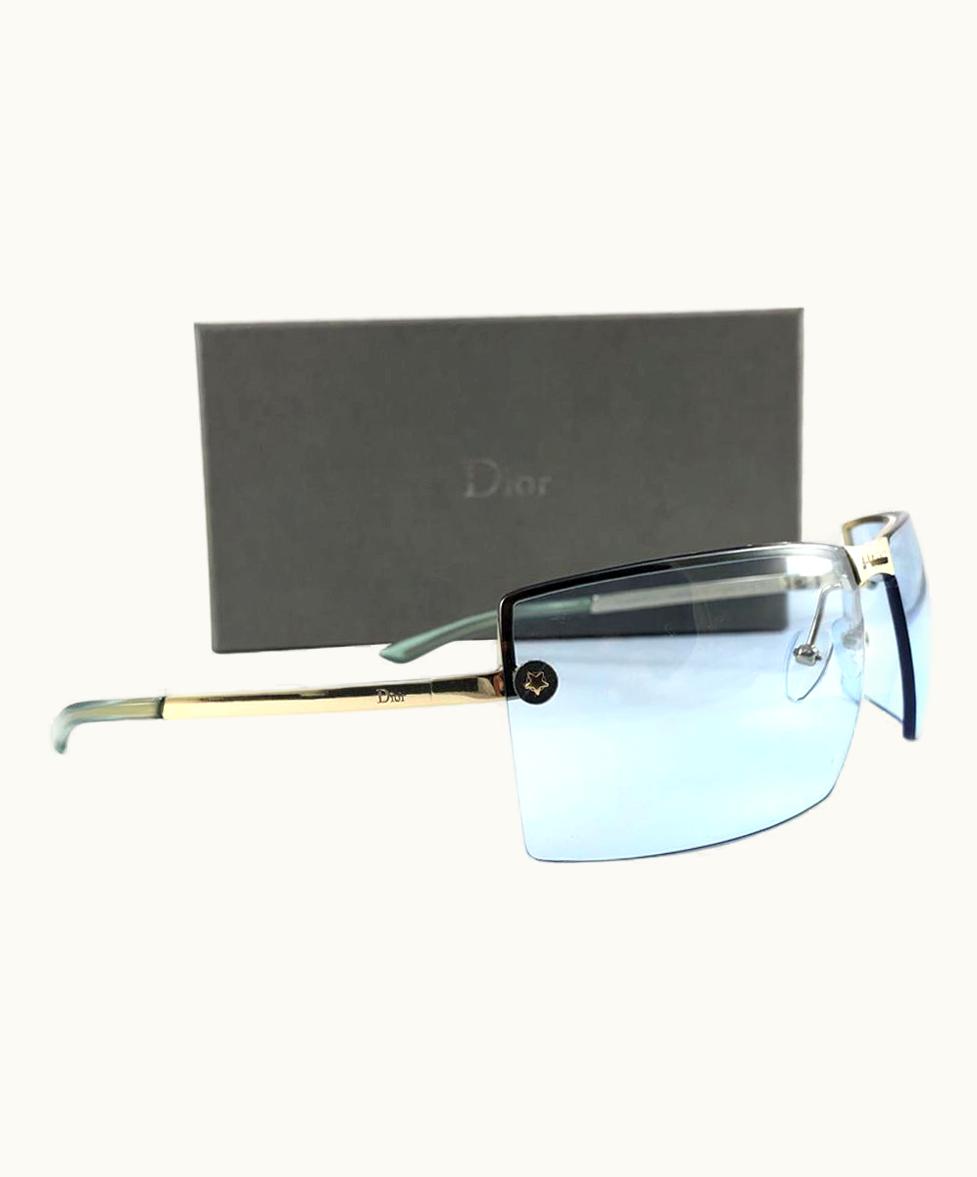 Dior Vintage Christian Dior Adiorable Wrap Sunglasses Fall 2000 Y2k UZ0570015