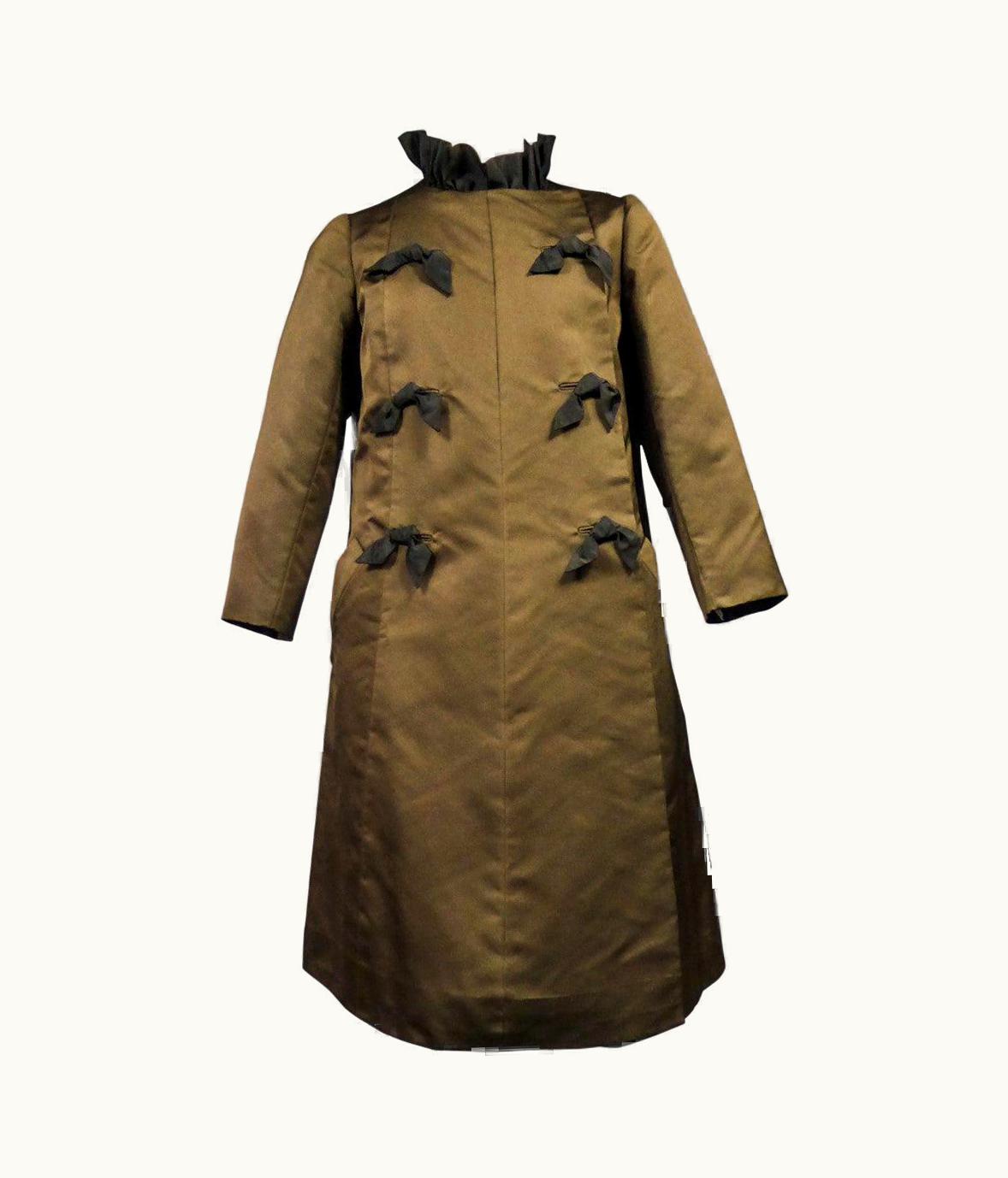 Dior A Christian Dior S/S Marc Bohan Evening Coat Numbered 115674 - Fall 1962