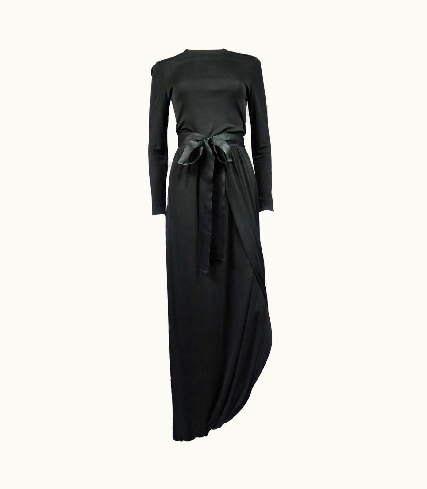 Dior A Miss Dior Evening Dress By Philippe Guibourgé Circa 1970