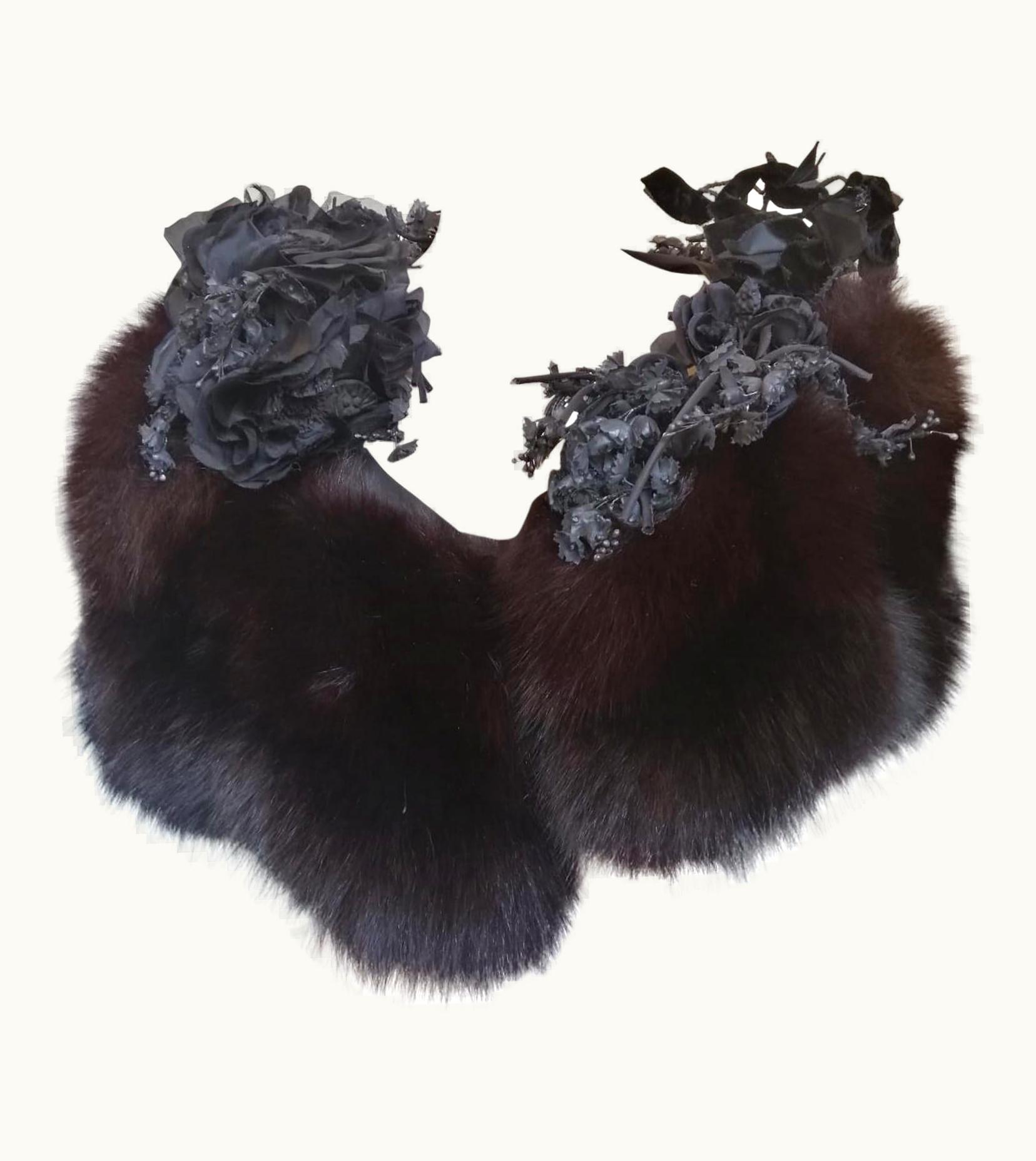 Dior 1989 Haute Couture Christian Dior By Gianfranco Ferré Fox Bolero