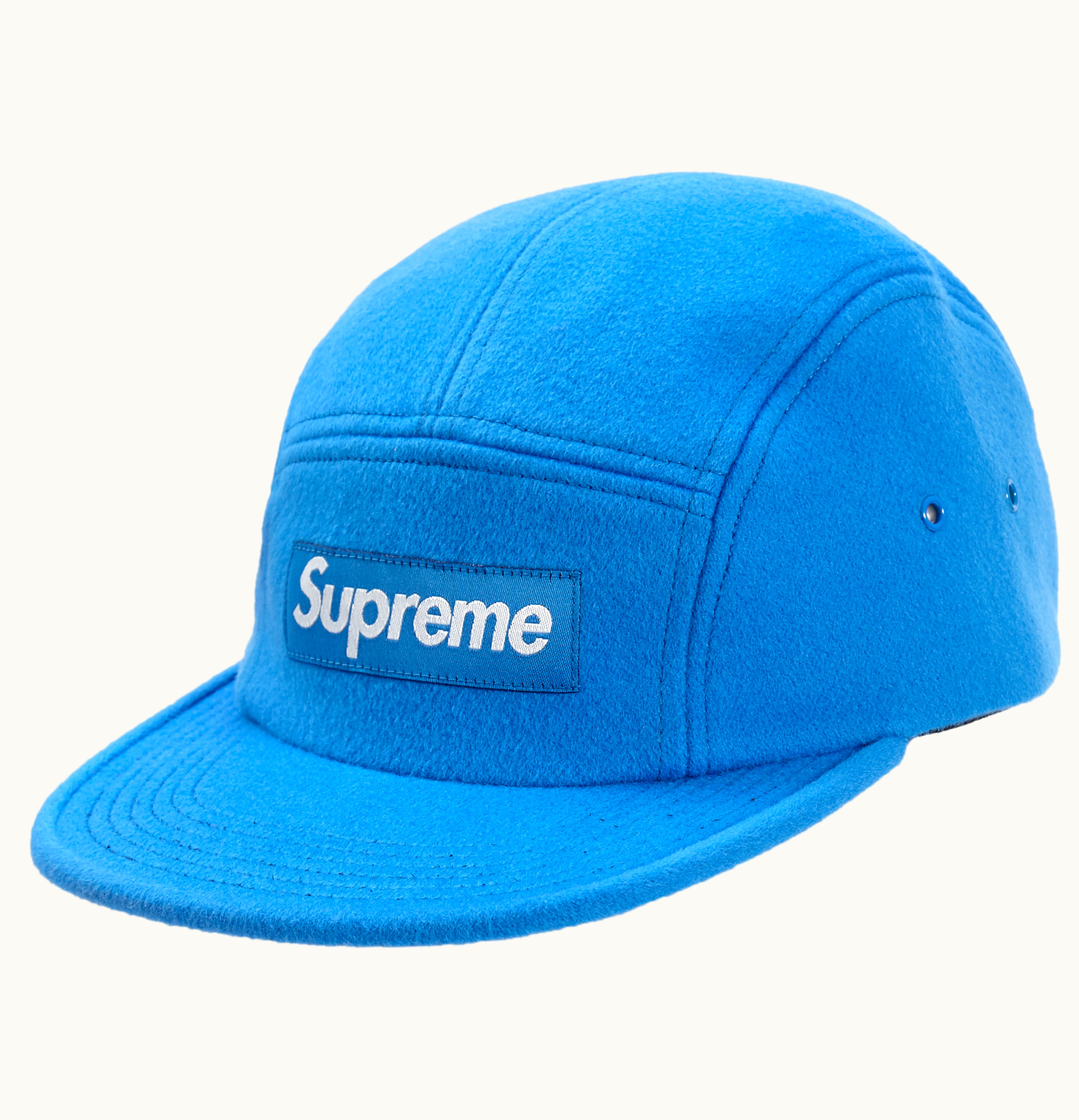 Supreme Supreme Wool Camp Cap FW18 Blue