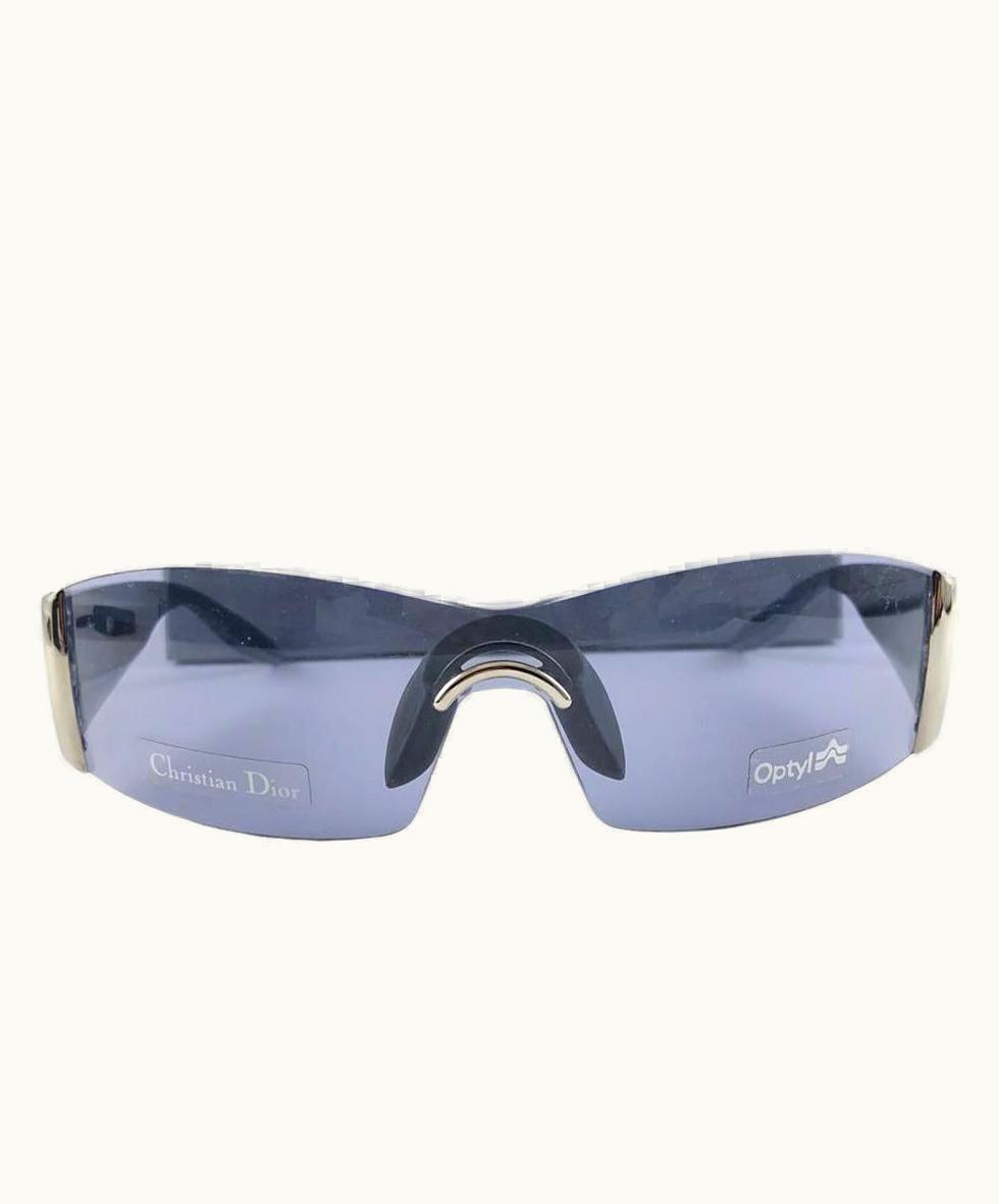Dior Vintage Christian Dior Demonia Wrap Galliano Era Sunglasses Fall 2000 Y2k
