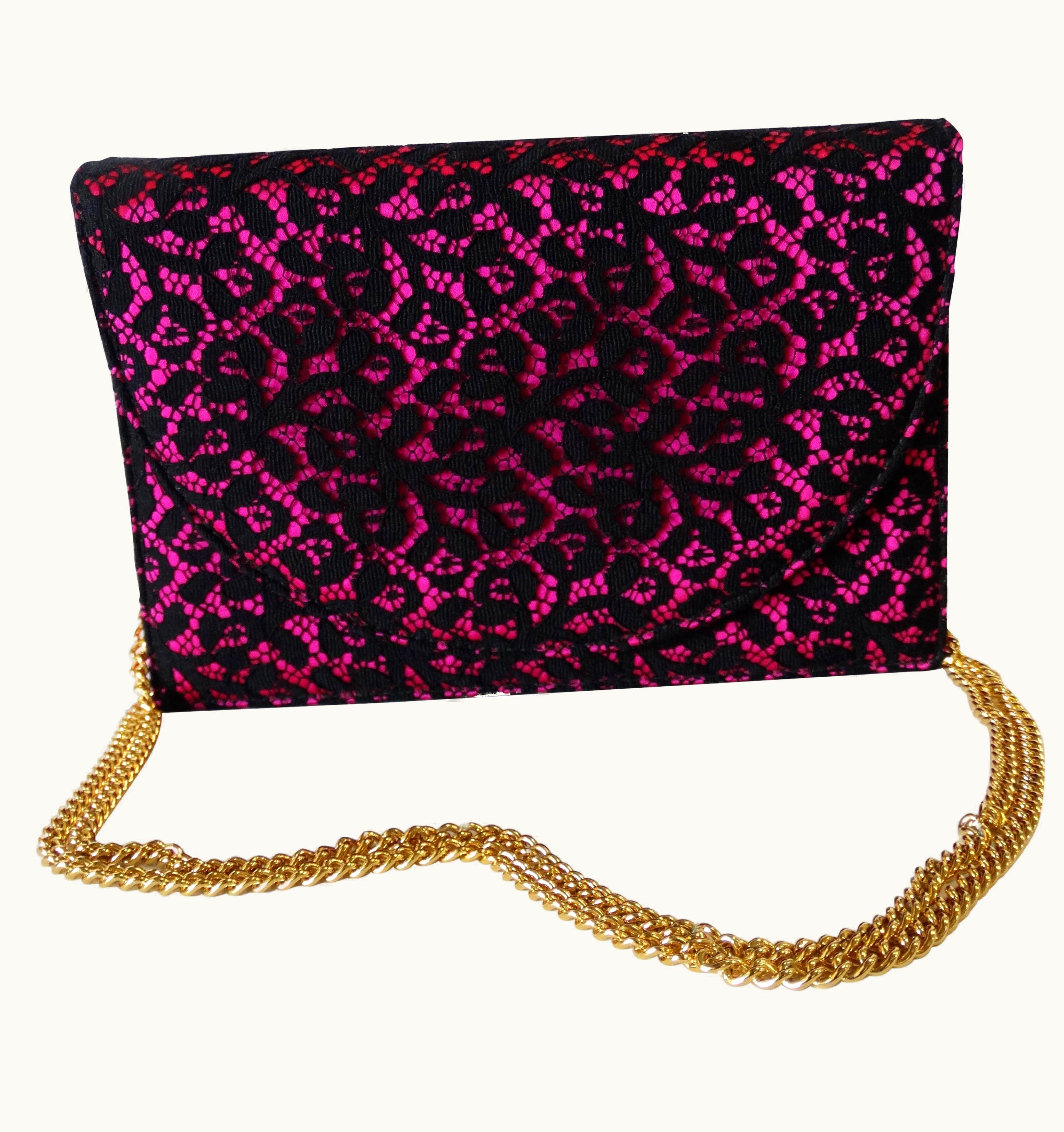 Dior 1990' Christian Dior Lace Handbag