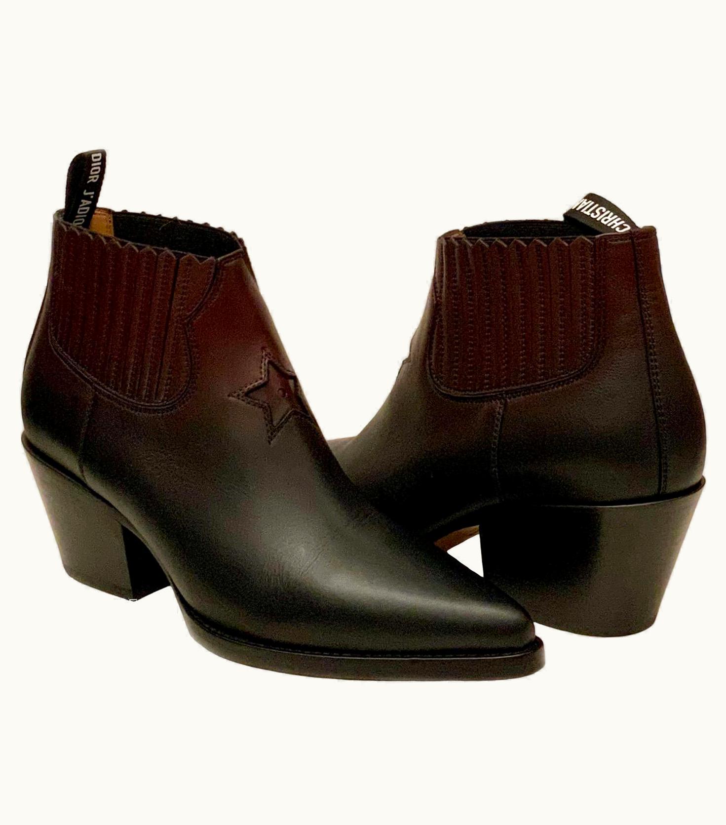 Dior Christian Dior .a. Heeled Ankle Boots