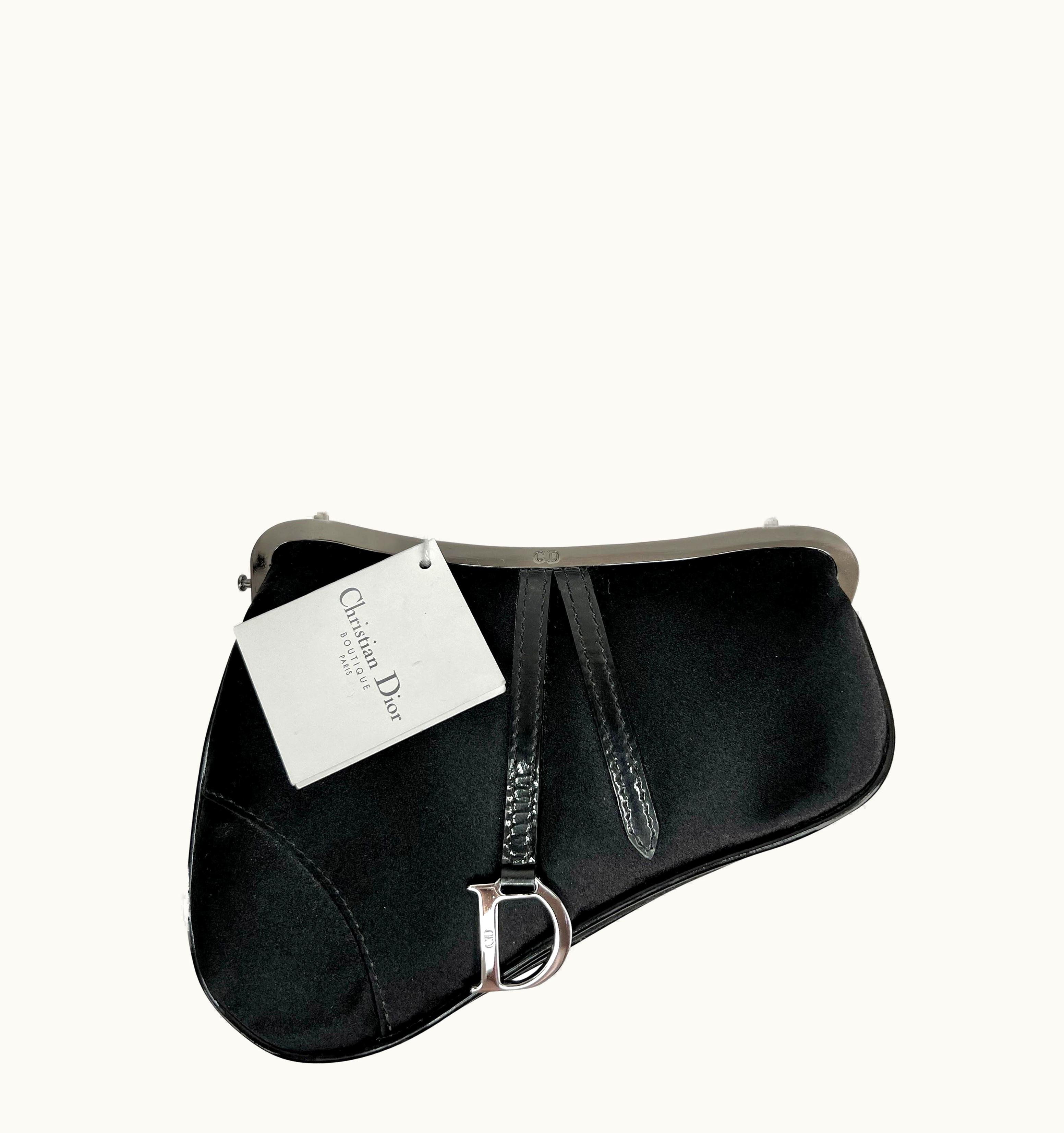 Dior Dior 2000s Micro Silk Saddle Bag
