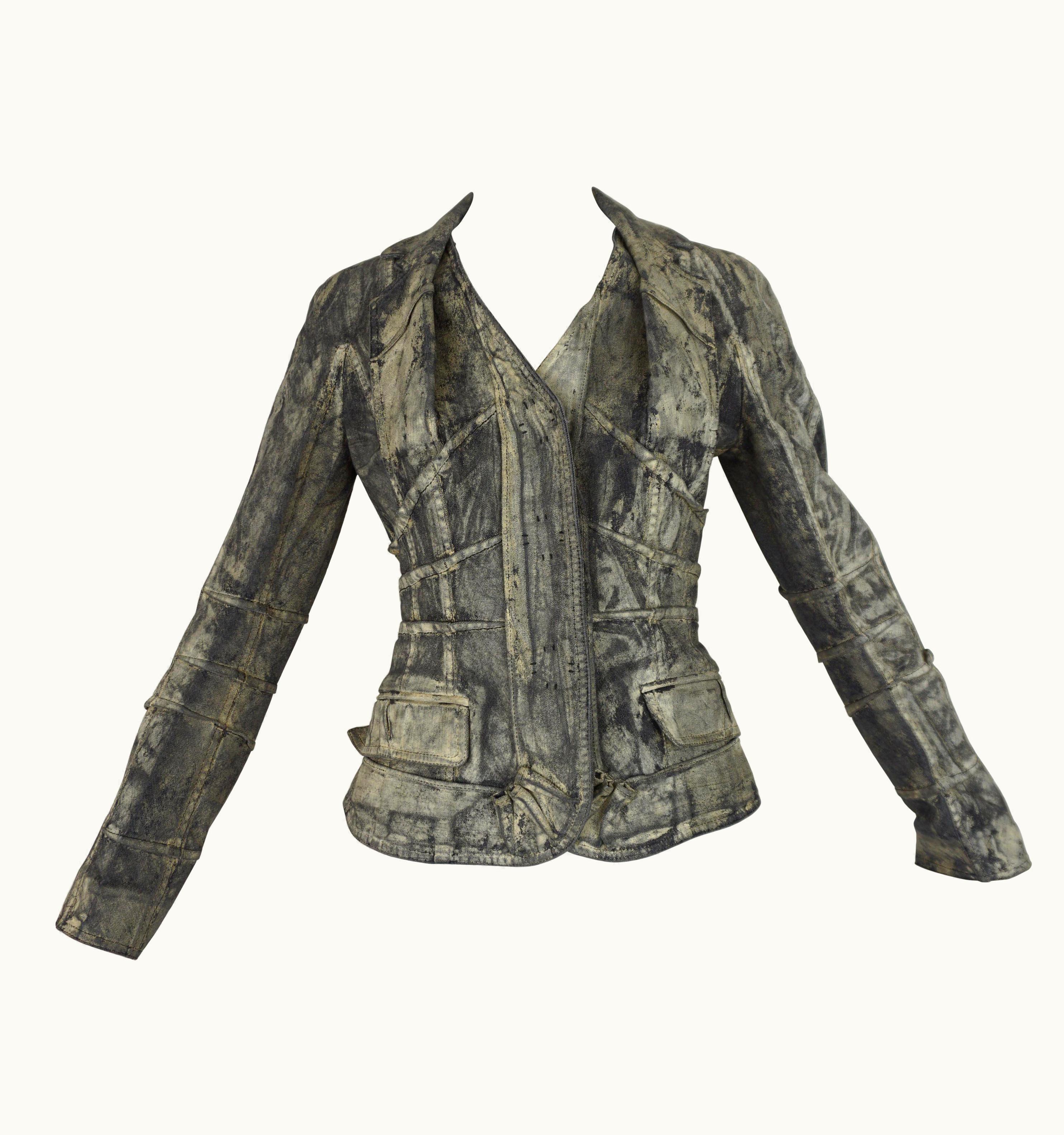 Dior Christian Dior John Galliano Denim Jacket 2006