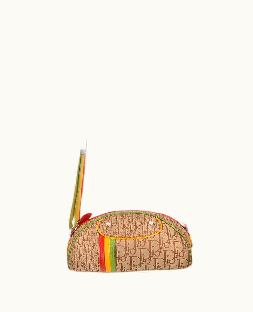 Dior Christian Dior By Galliano AW/2004 Rasta Cross Body Bag