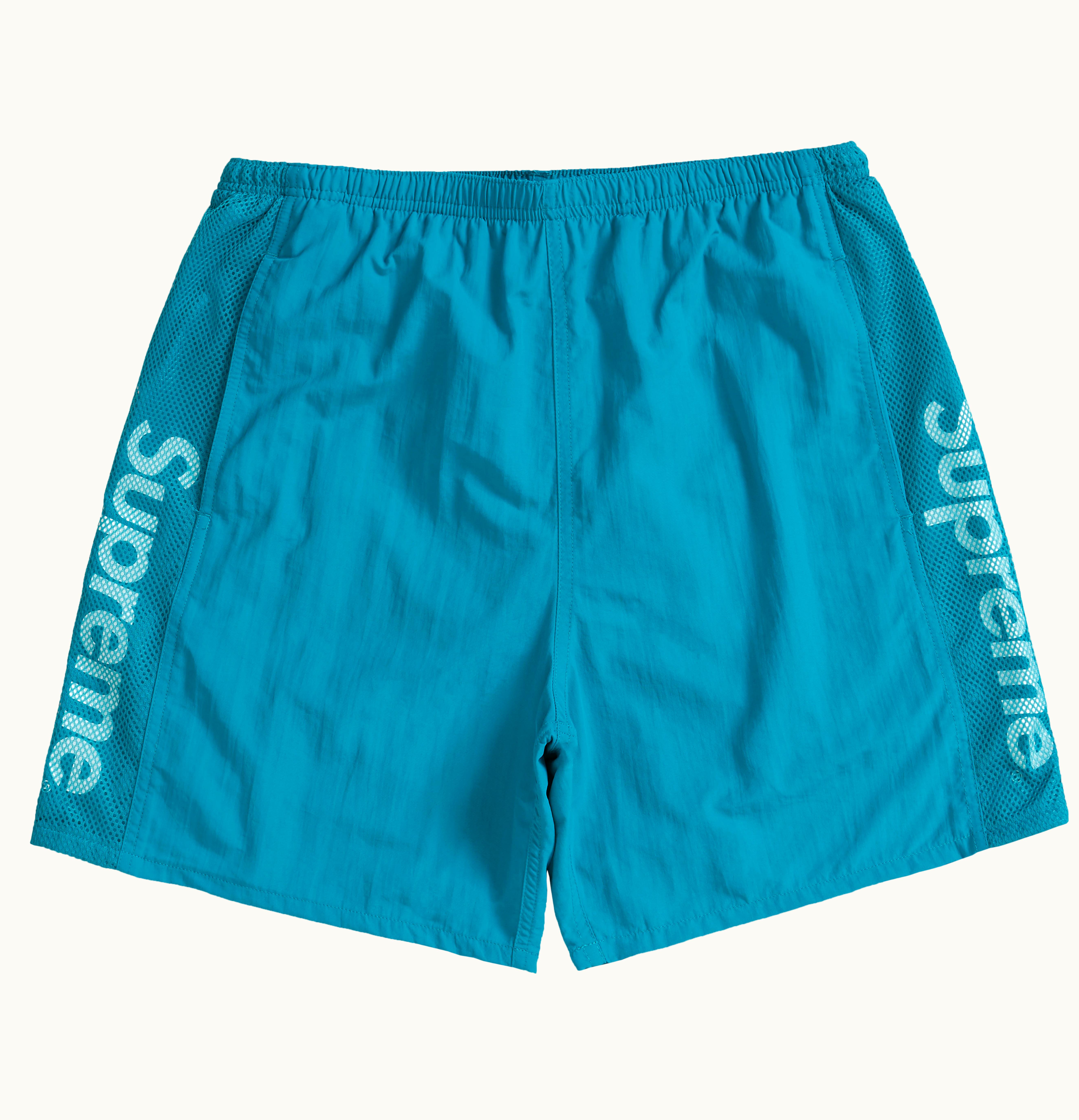 Supreme Supreme Mesh Panel Water Short Bright Teal